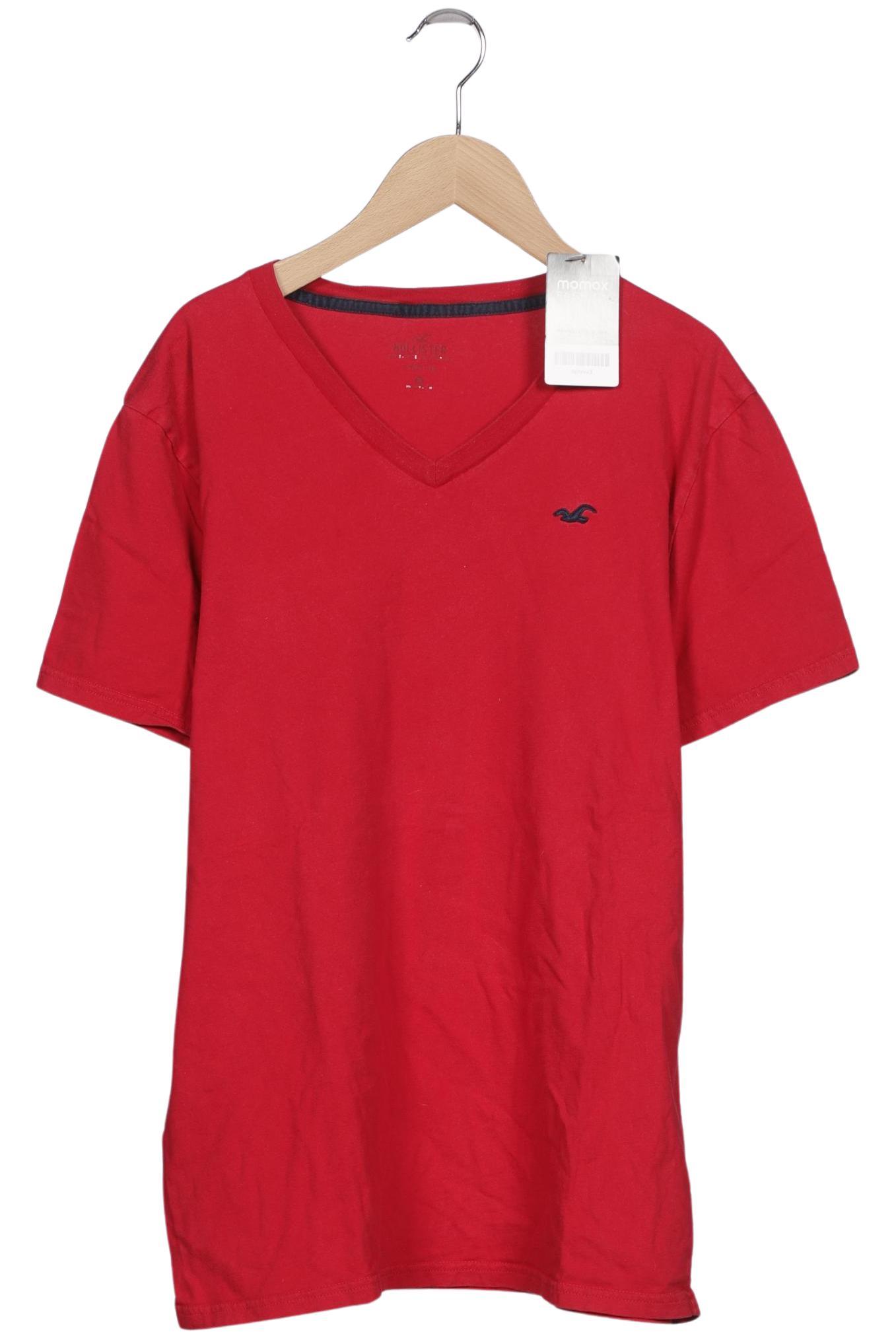

Hollister Herren T-Shirt, rot, Gr. 48