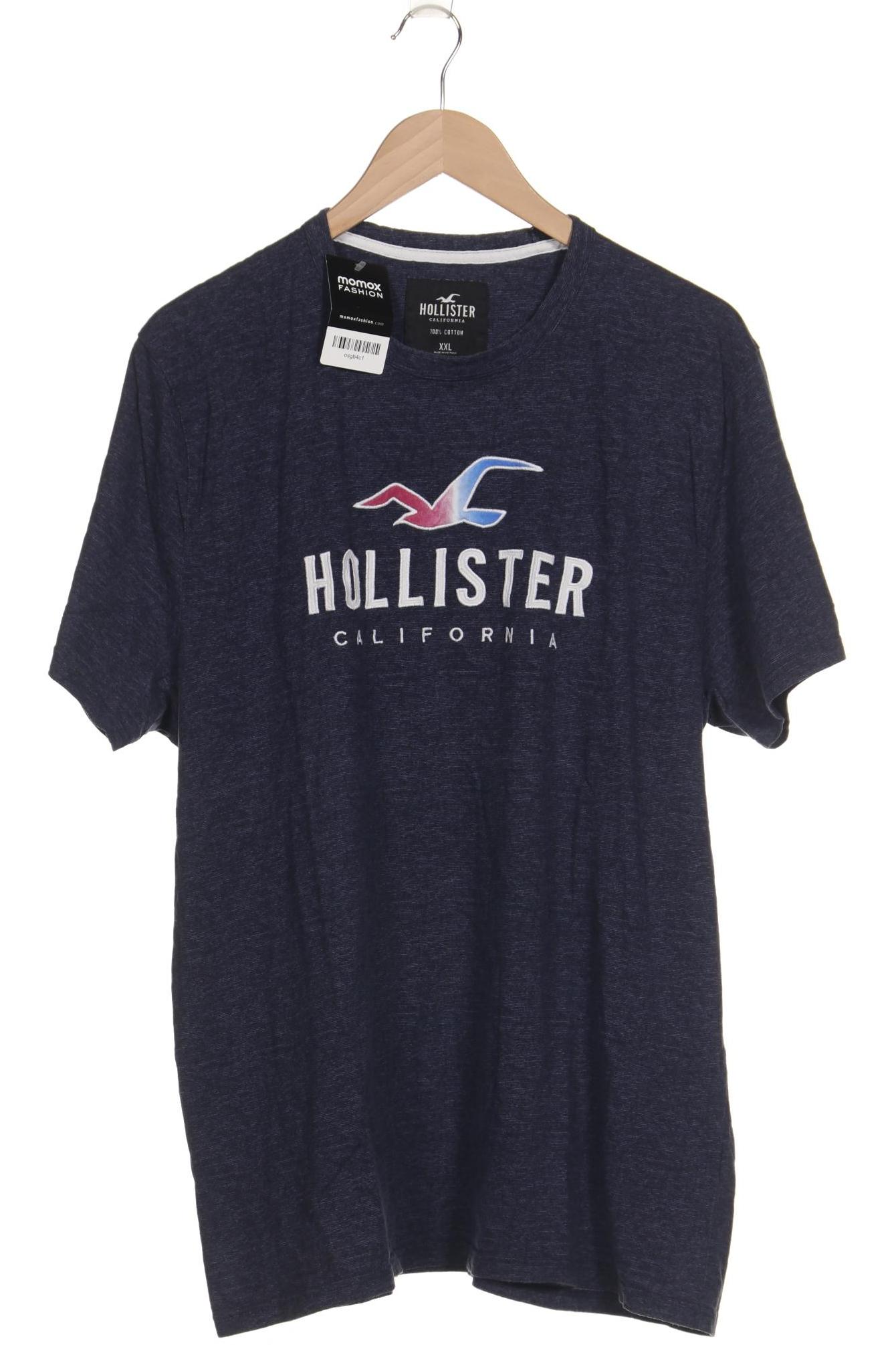

Hollister Herren T-Shirt, marineblau, Gr. 56
