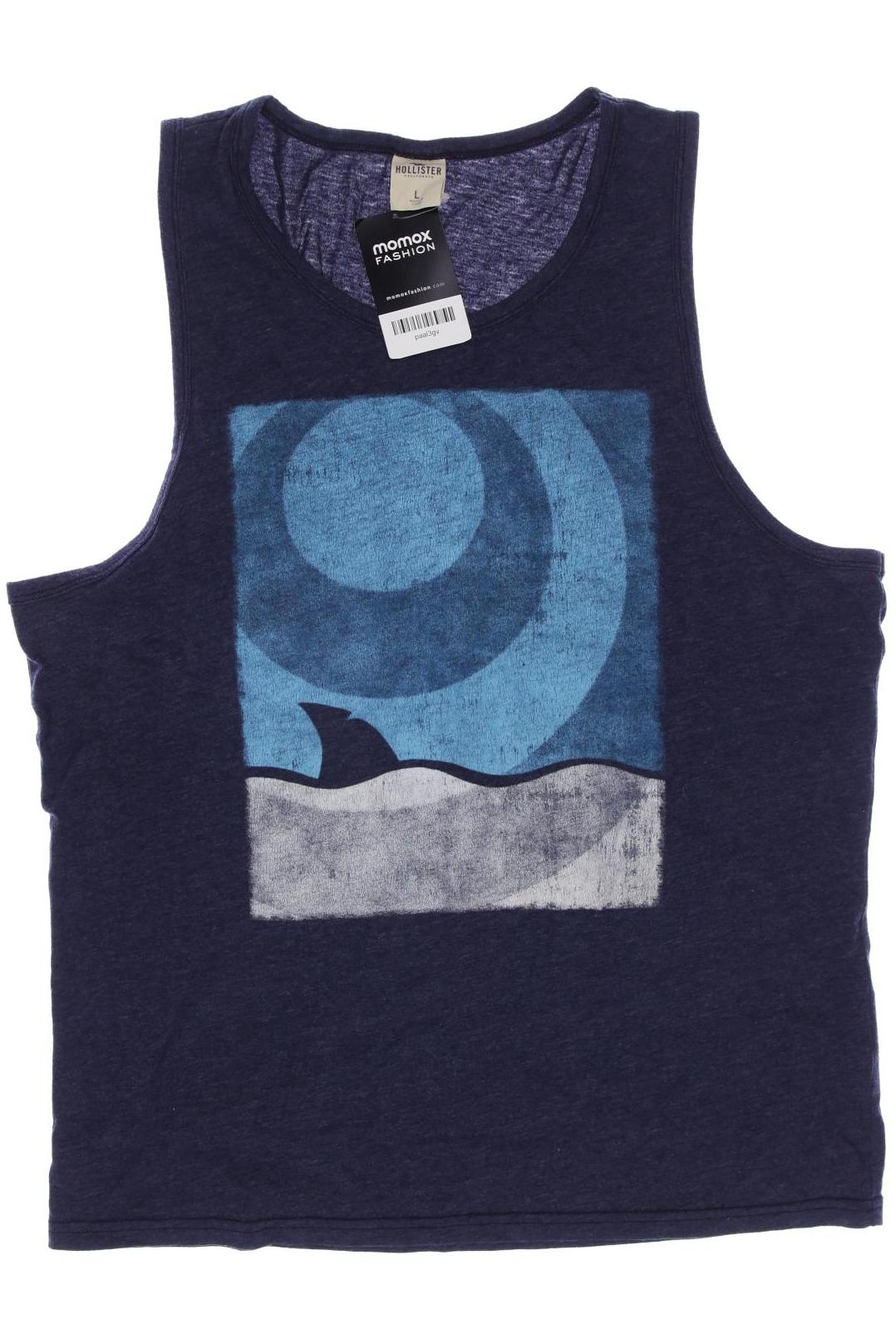 

Hollister Herren T-Shirt, marineblau