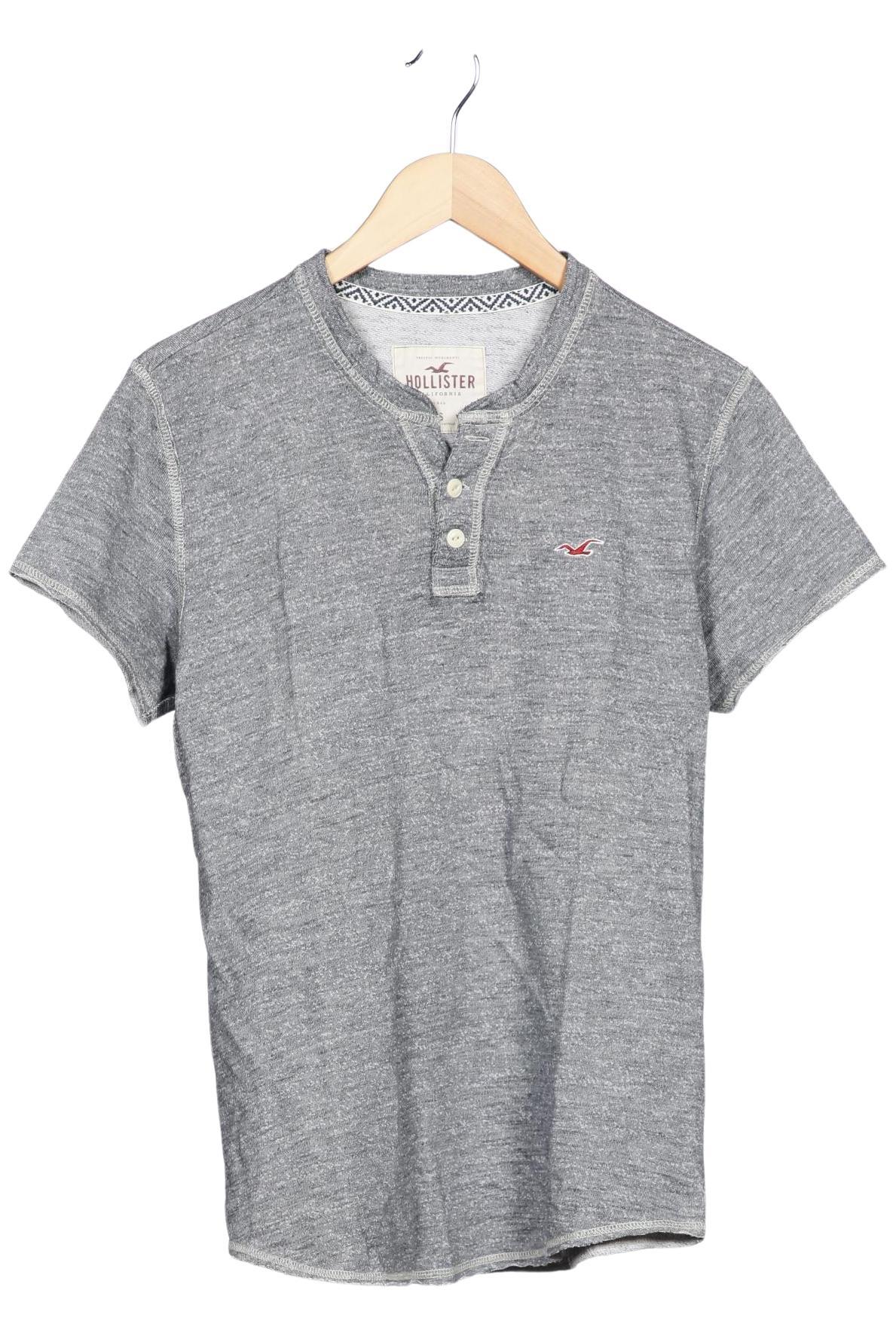 

Hollister Herren T-Shirt, grau, Gr. 46