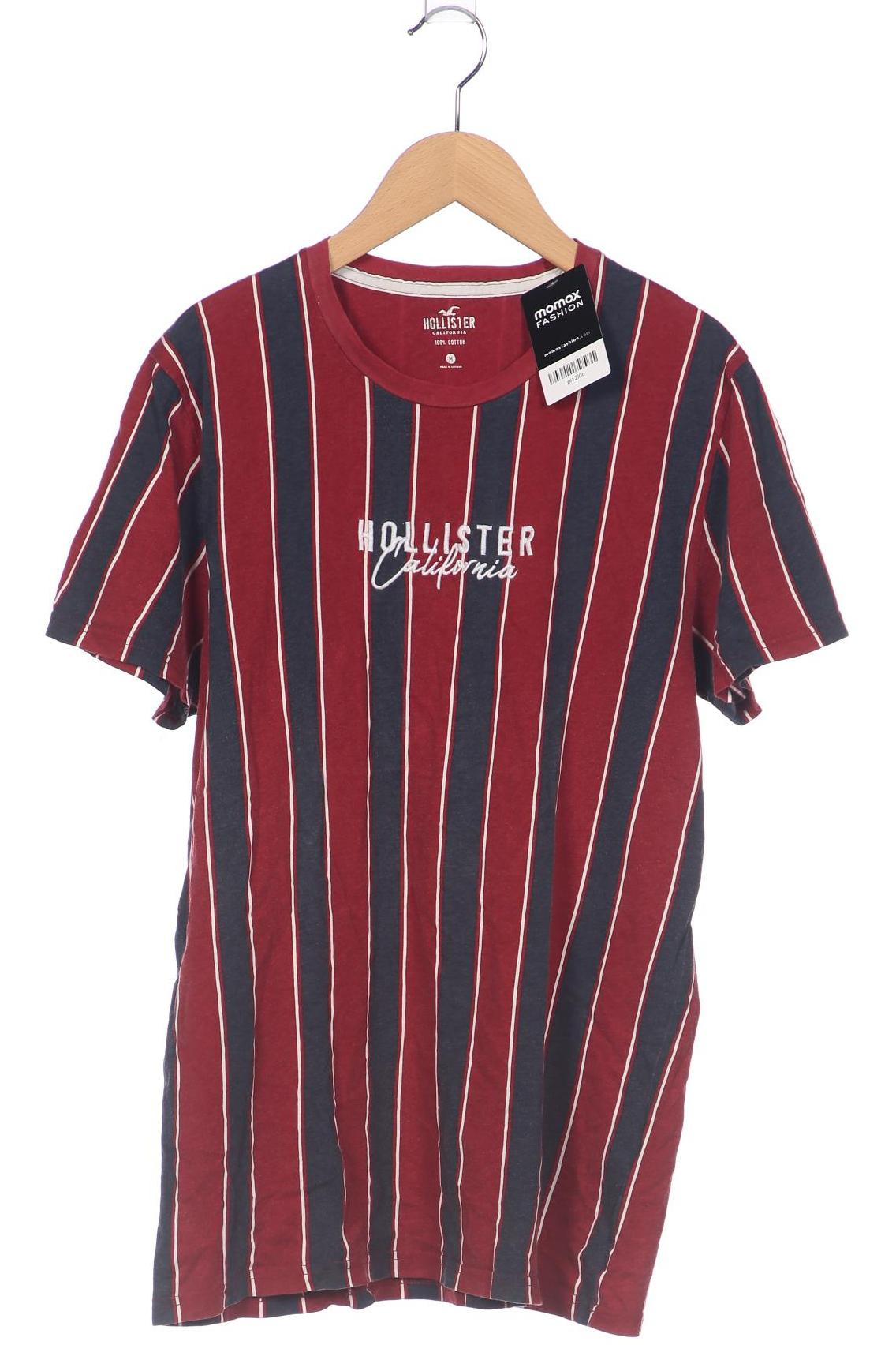 

Hollister Herren T-Shirt, bordeaux, Gr. 48