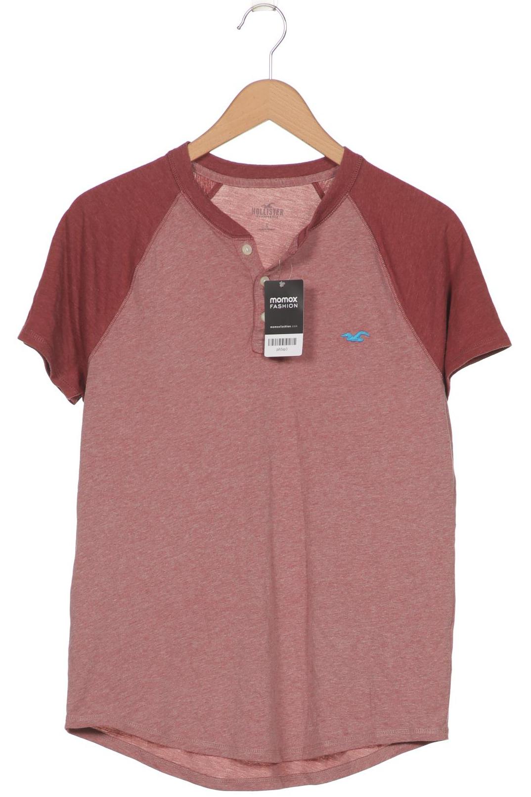 

Hollister Herren T-Shirt, bordeaux, Gr. 46