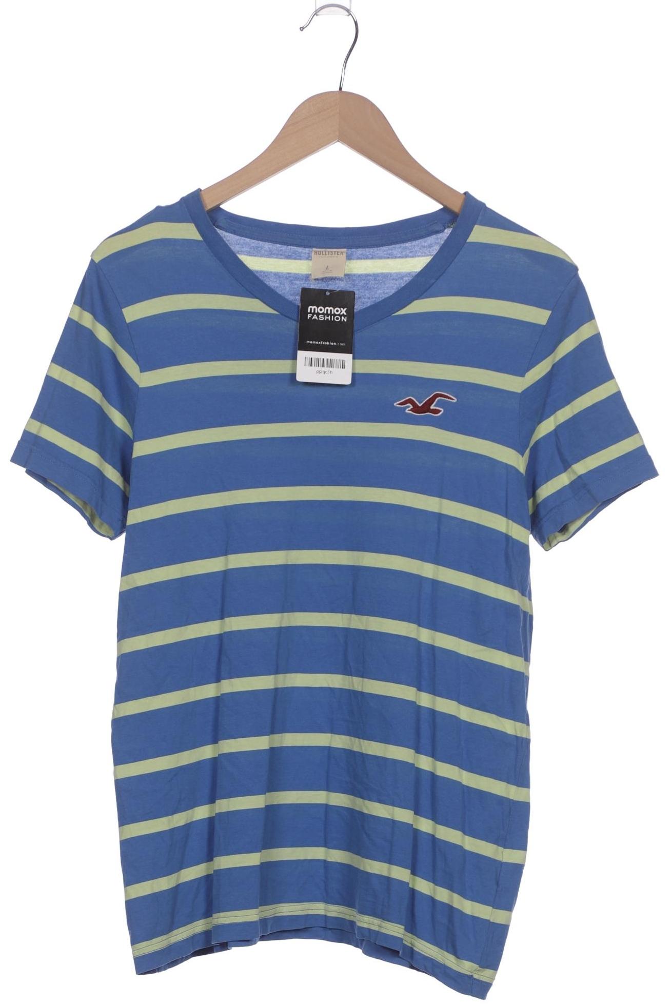 

Hollister Herren T-Shirt, blau, Gr. 52