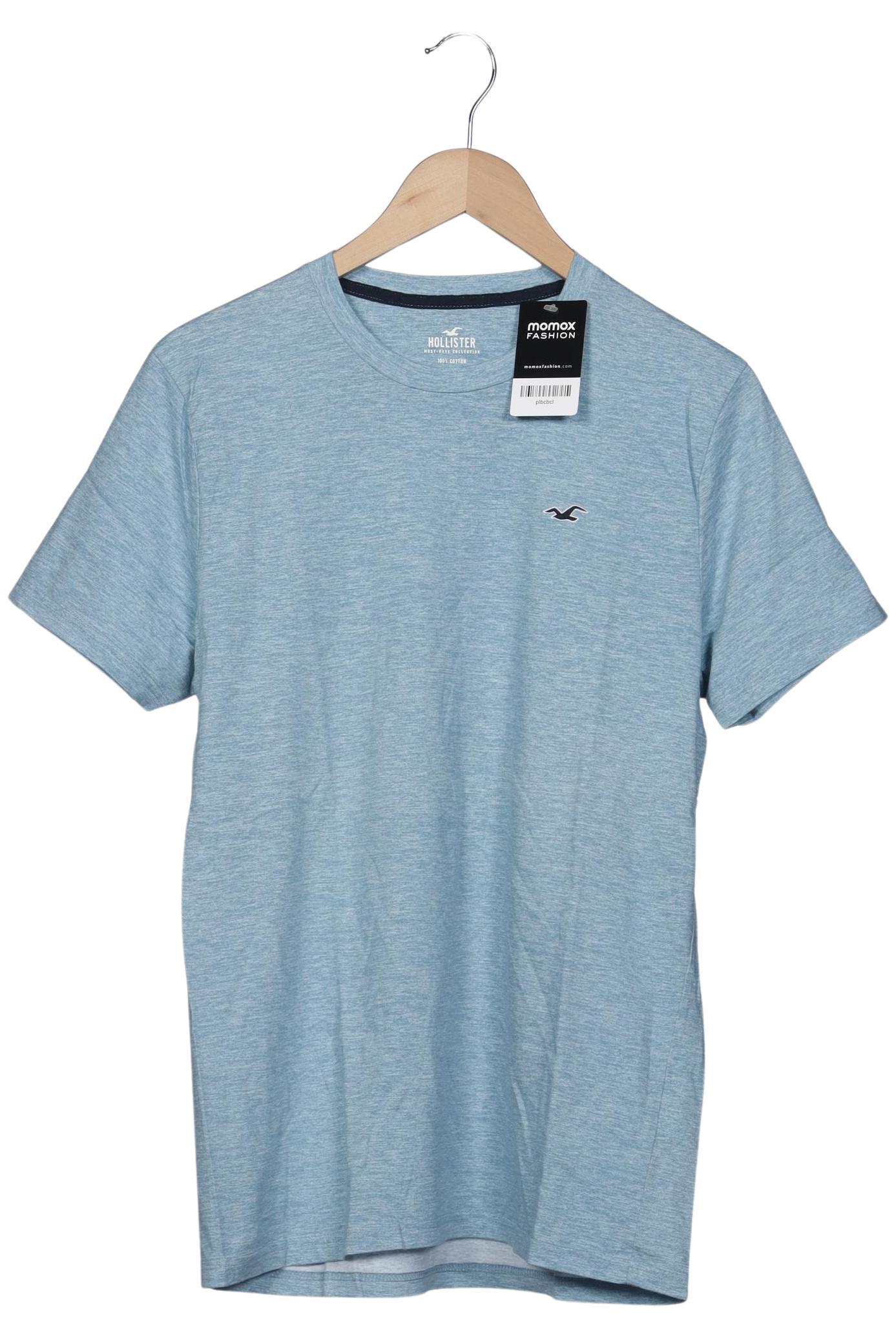 

Hollister Herren T-Shirt, blau, Gr. 52