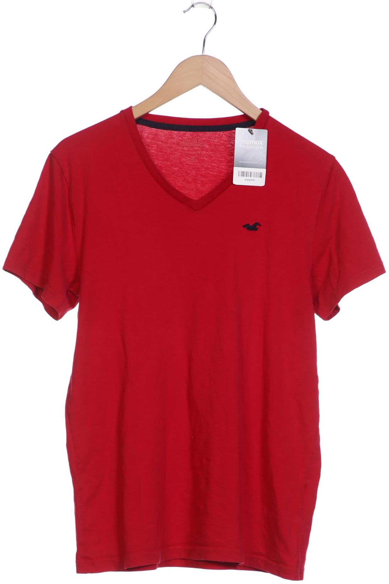 

Hollister Herren T-Shirt, rot, Gr. 48