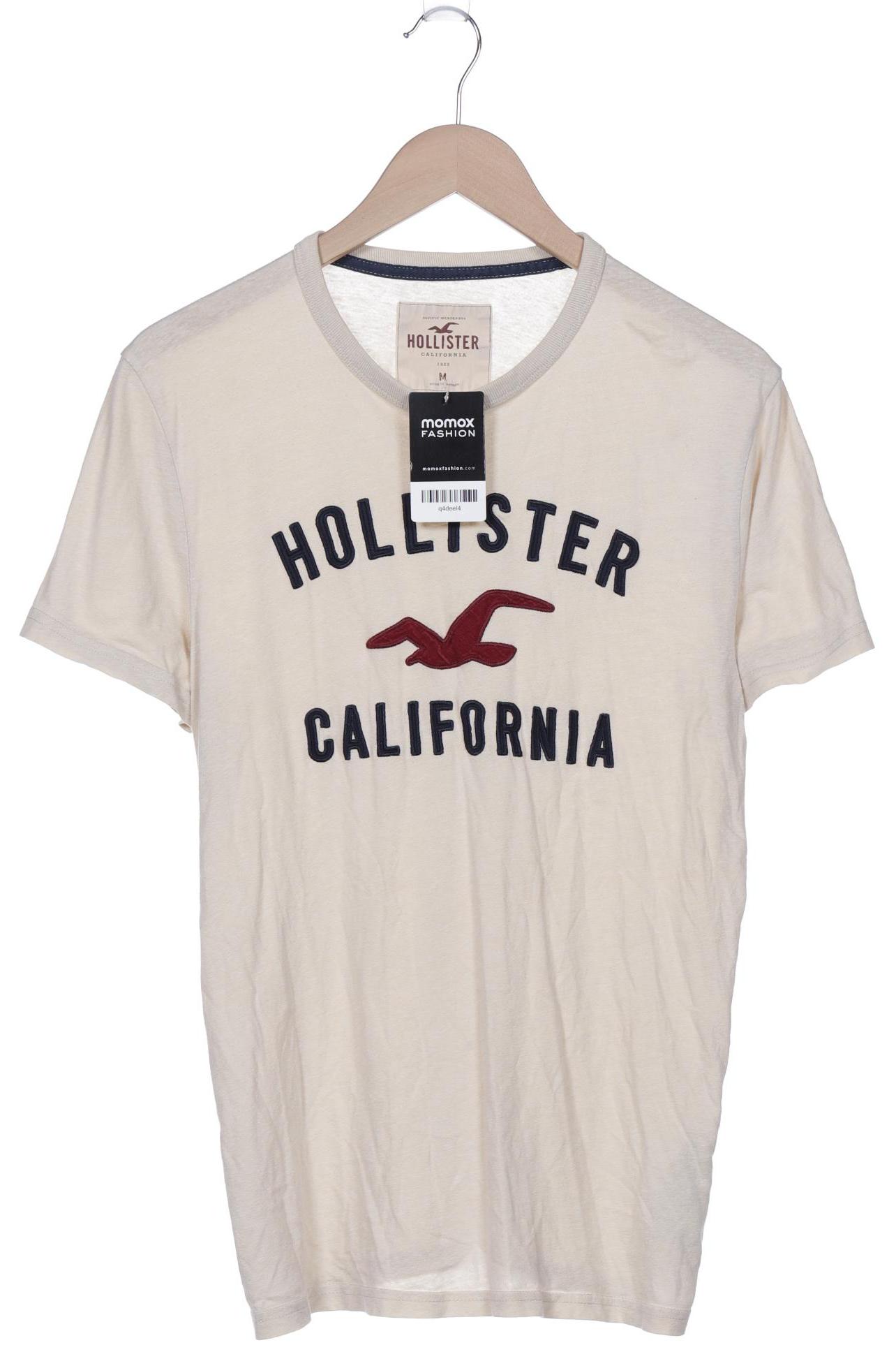 

Hollister Herren T-Shirt, cremeweiß, Gr. 48