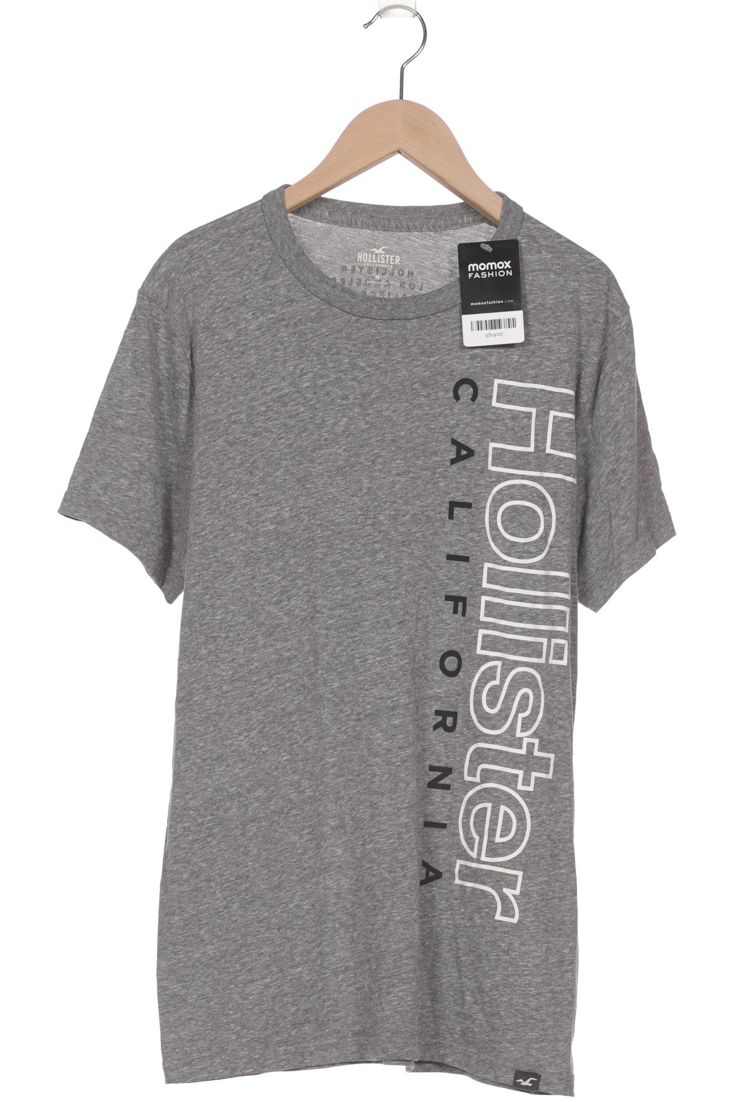 

Hollister Herren T-Shirt, grau, Gr. 48