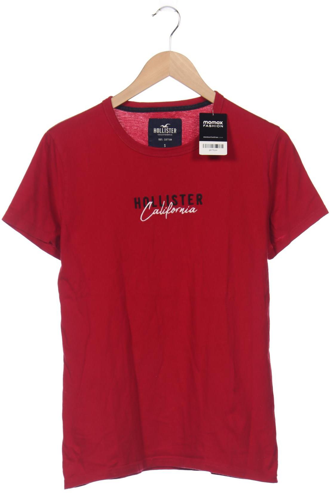 

Hollister Herren T-Shirt, bordeaux, Gr. 46