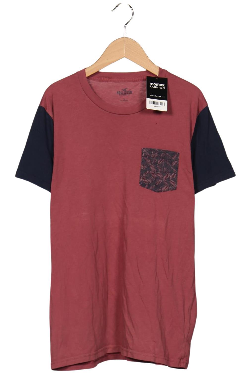 

Hollister Herren T-Shirt, bordeaux, Gr. 46