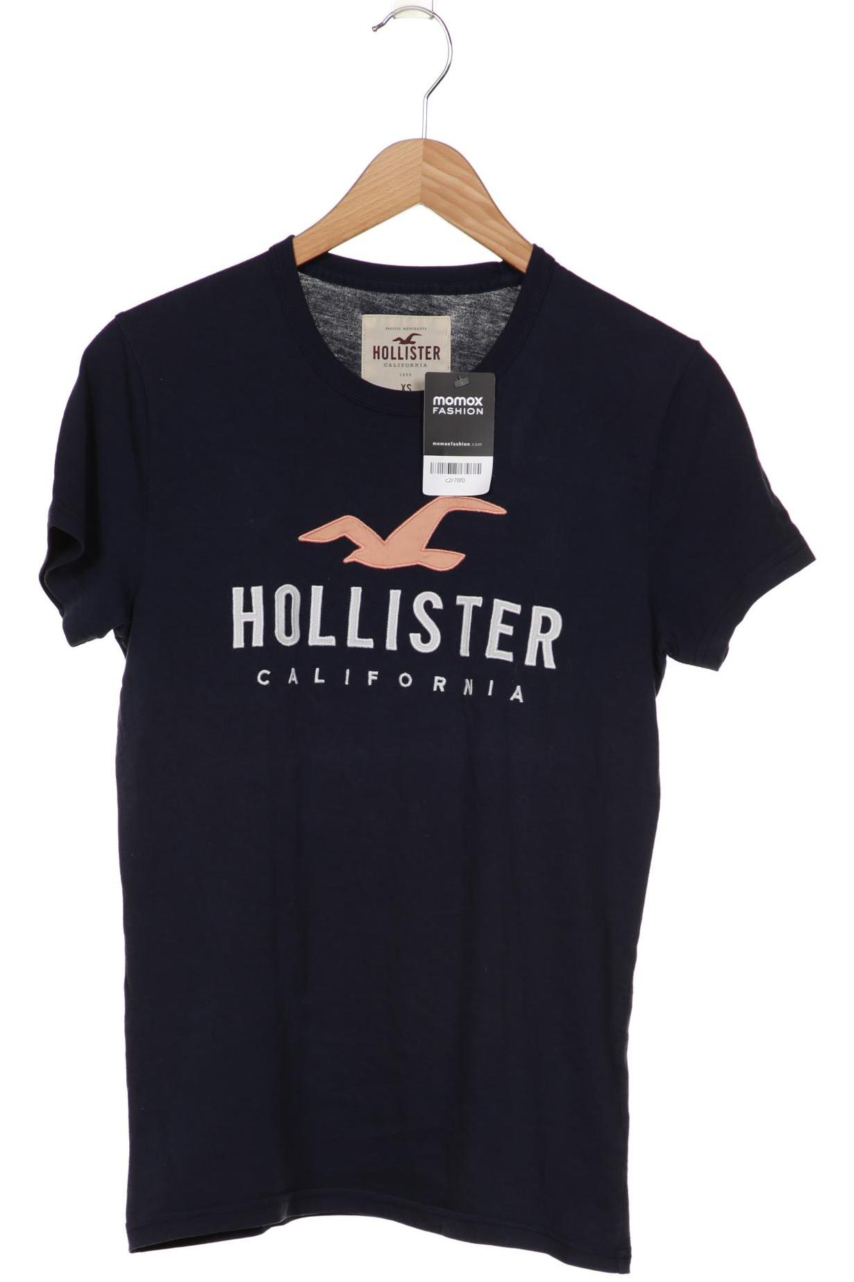 

Hollister Herren T-Shirt, marineblau