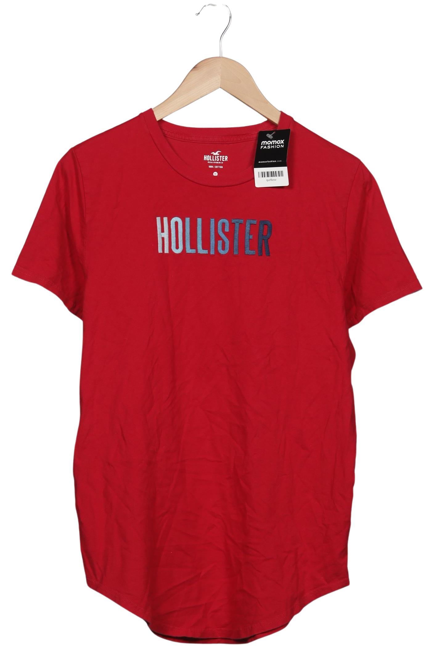 

Hollister Herren T-Shirt, rot, Gr. 48