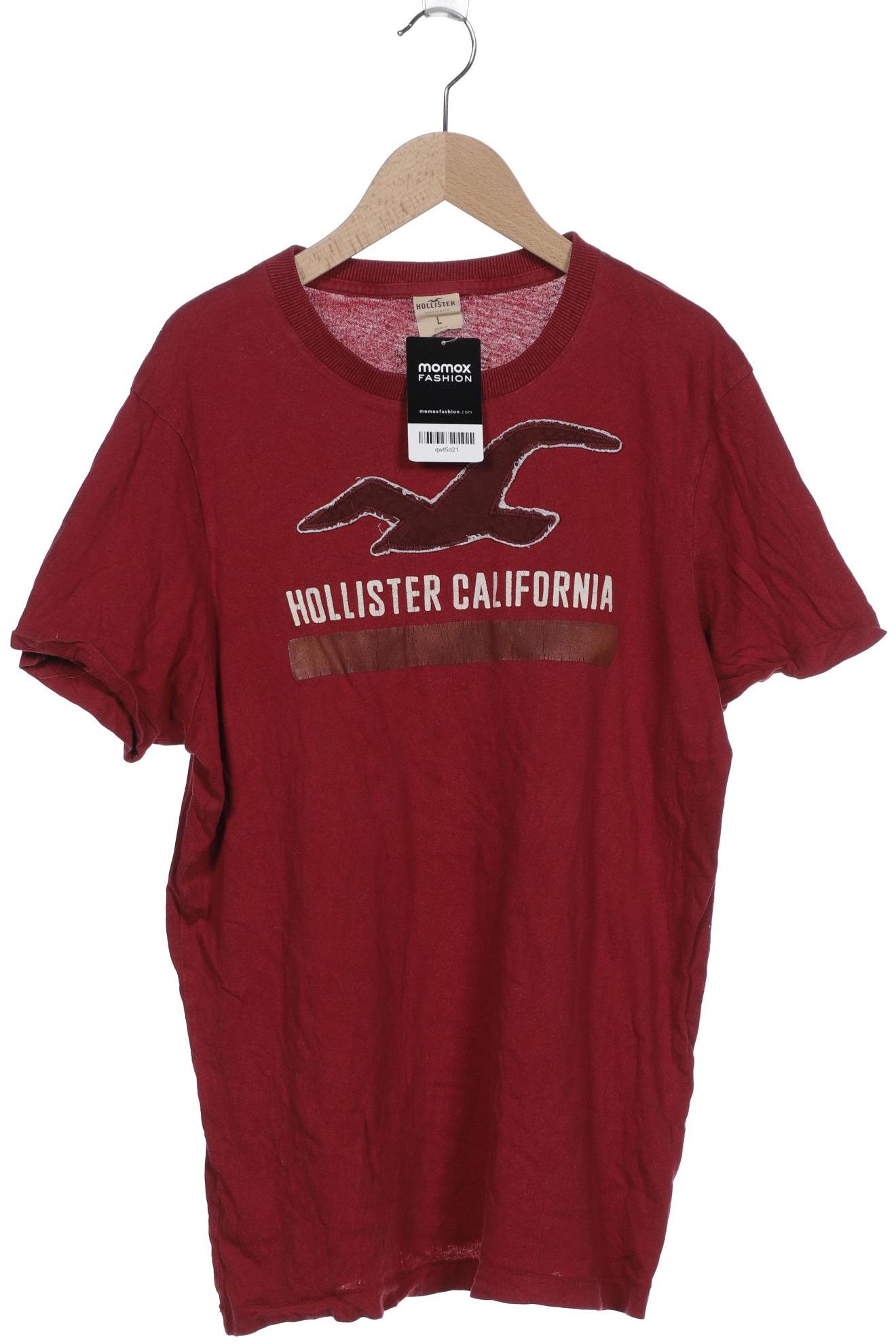 

Hollister Herren T-Shirt, bordeaux