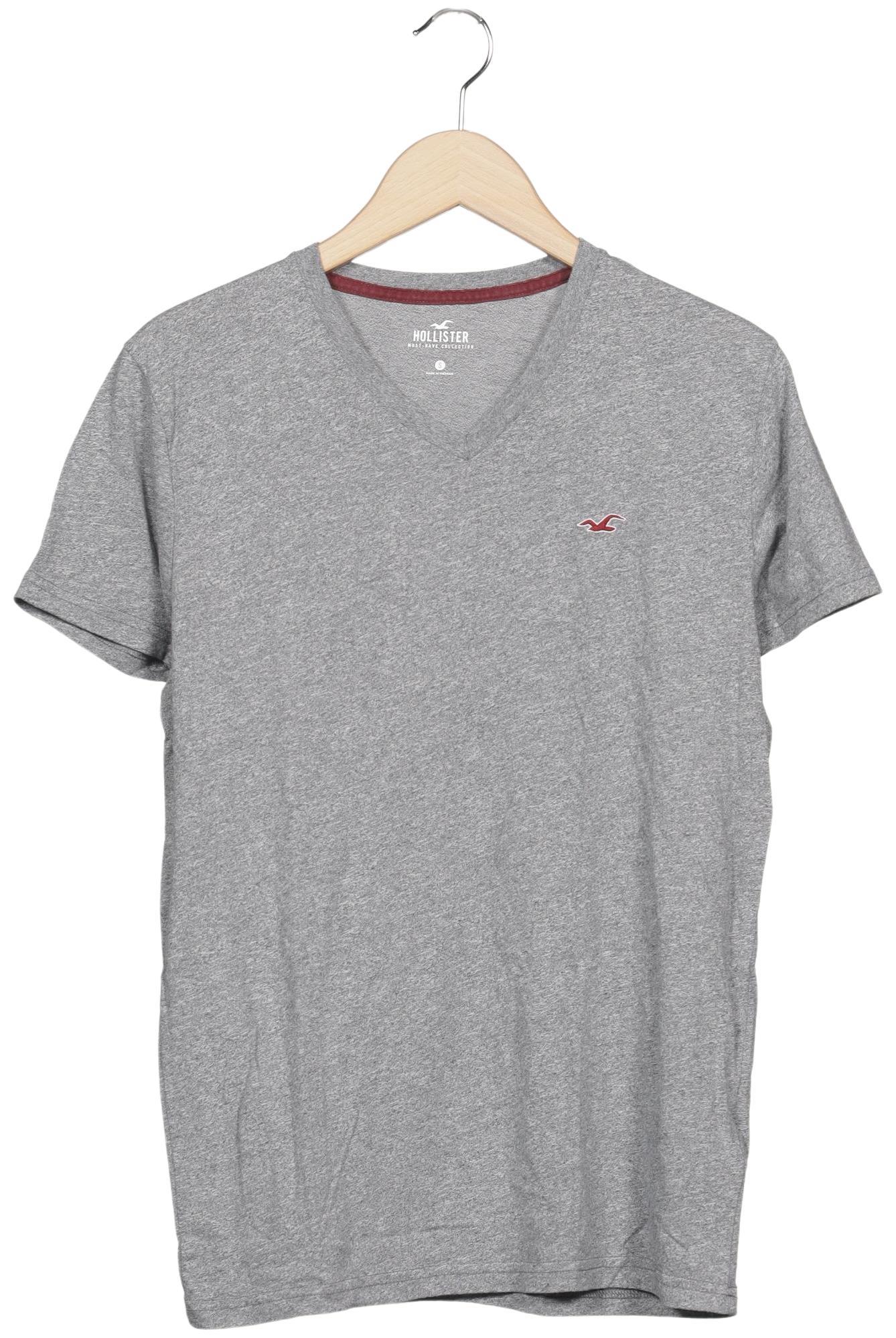 

Hollister Herren T-Shirt, grau, Gr. 46