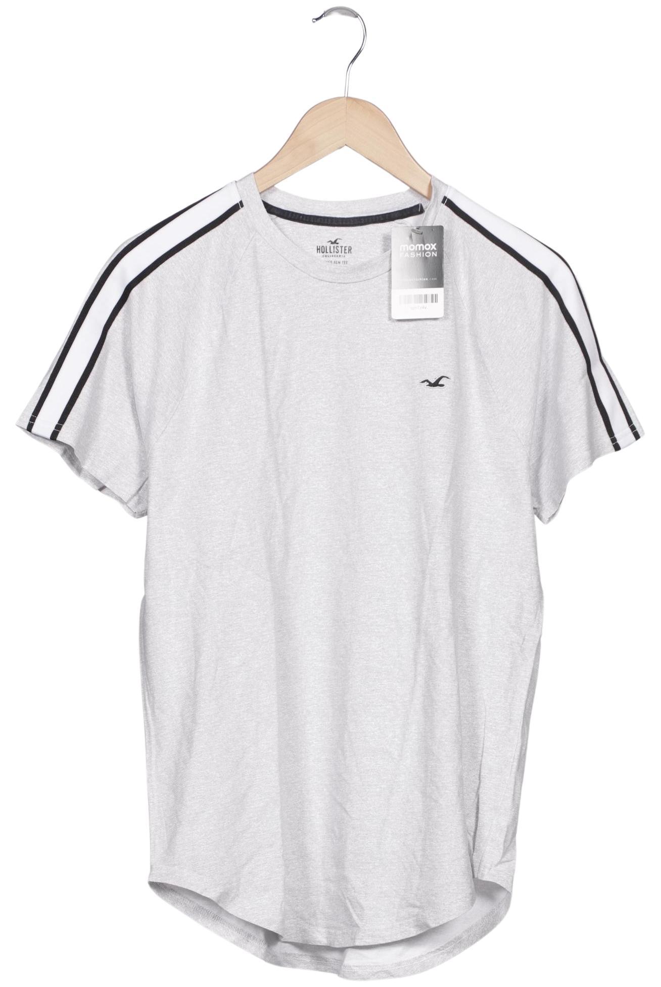 

Hollister Herren T-Shirt, grau, Gr. 48