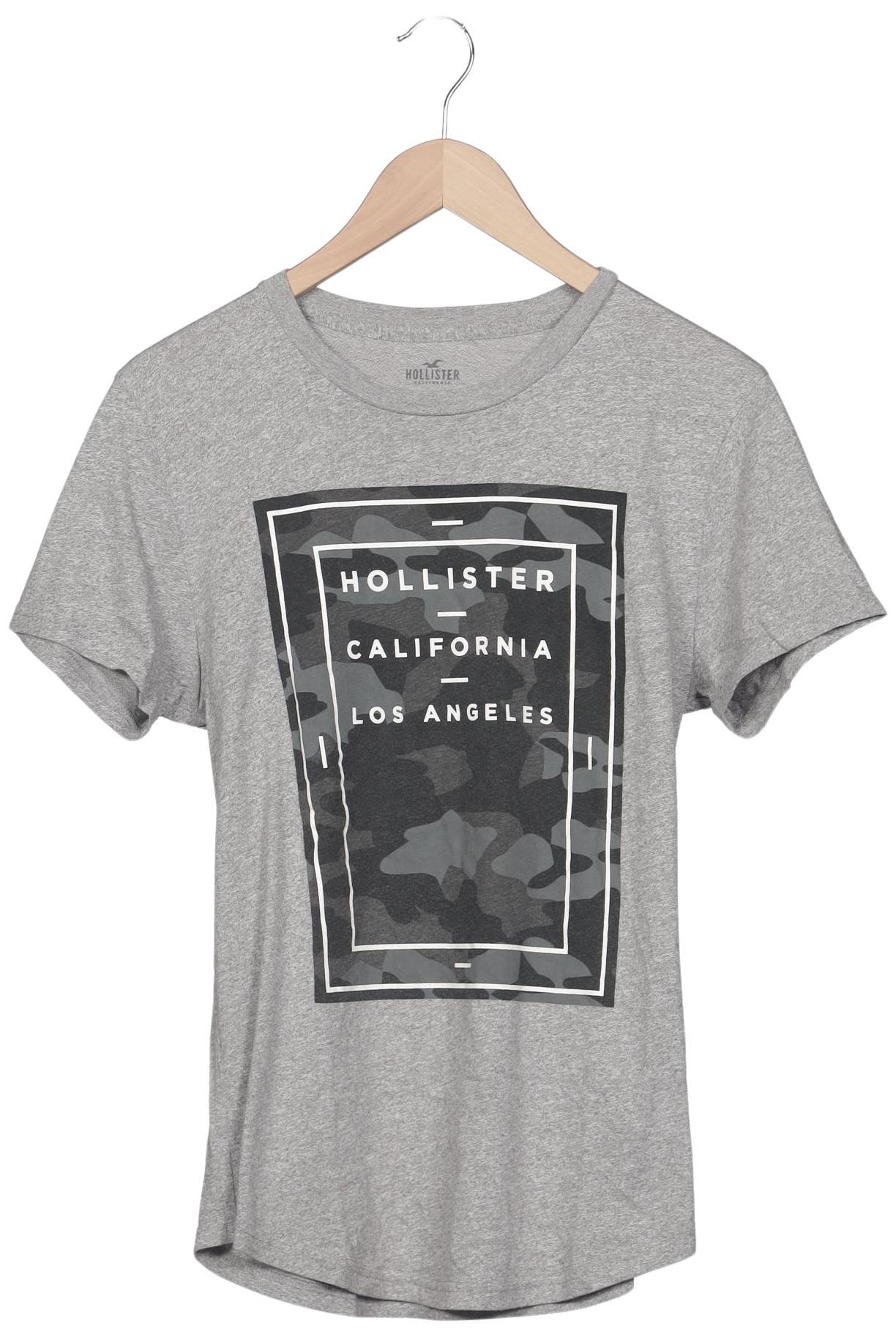 

Hollister Herren T-Shirt, grau, Gr. 46