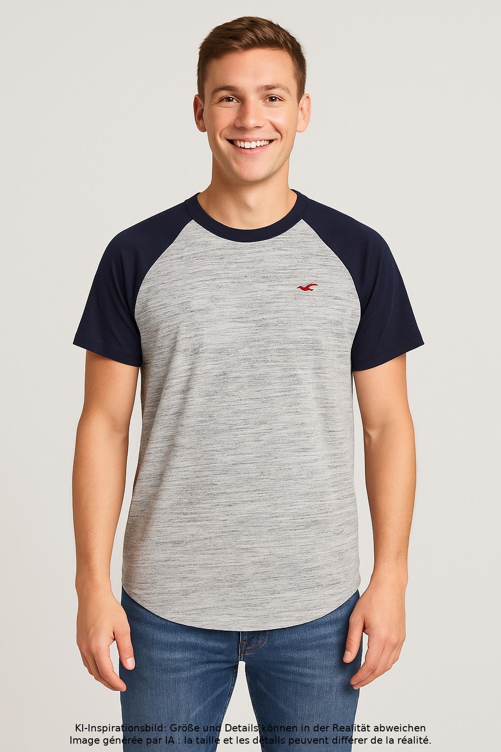 

Hollister Herren T-Shirt, mehrfarbig, Gr. 46