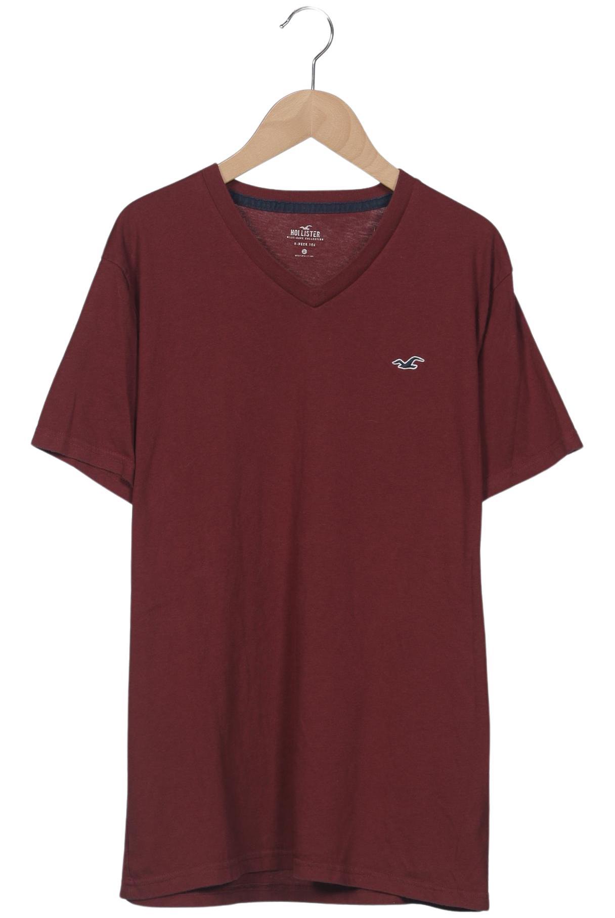 Thumbnail - Hollister Herren T-Shirt, bordeaux, Gr. 52