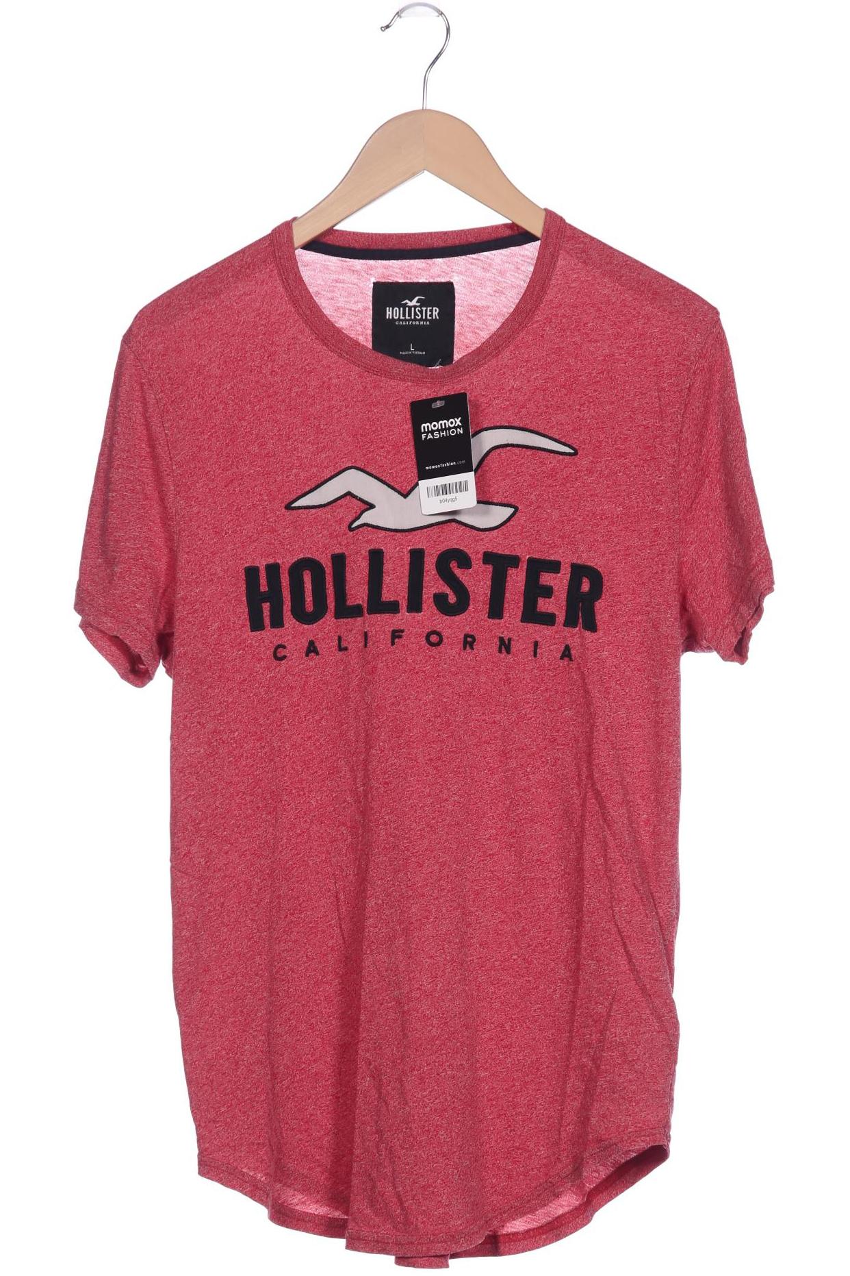 

Hollister Herren T-Shirt, rot, Gr. 52