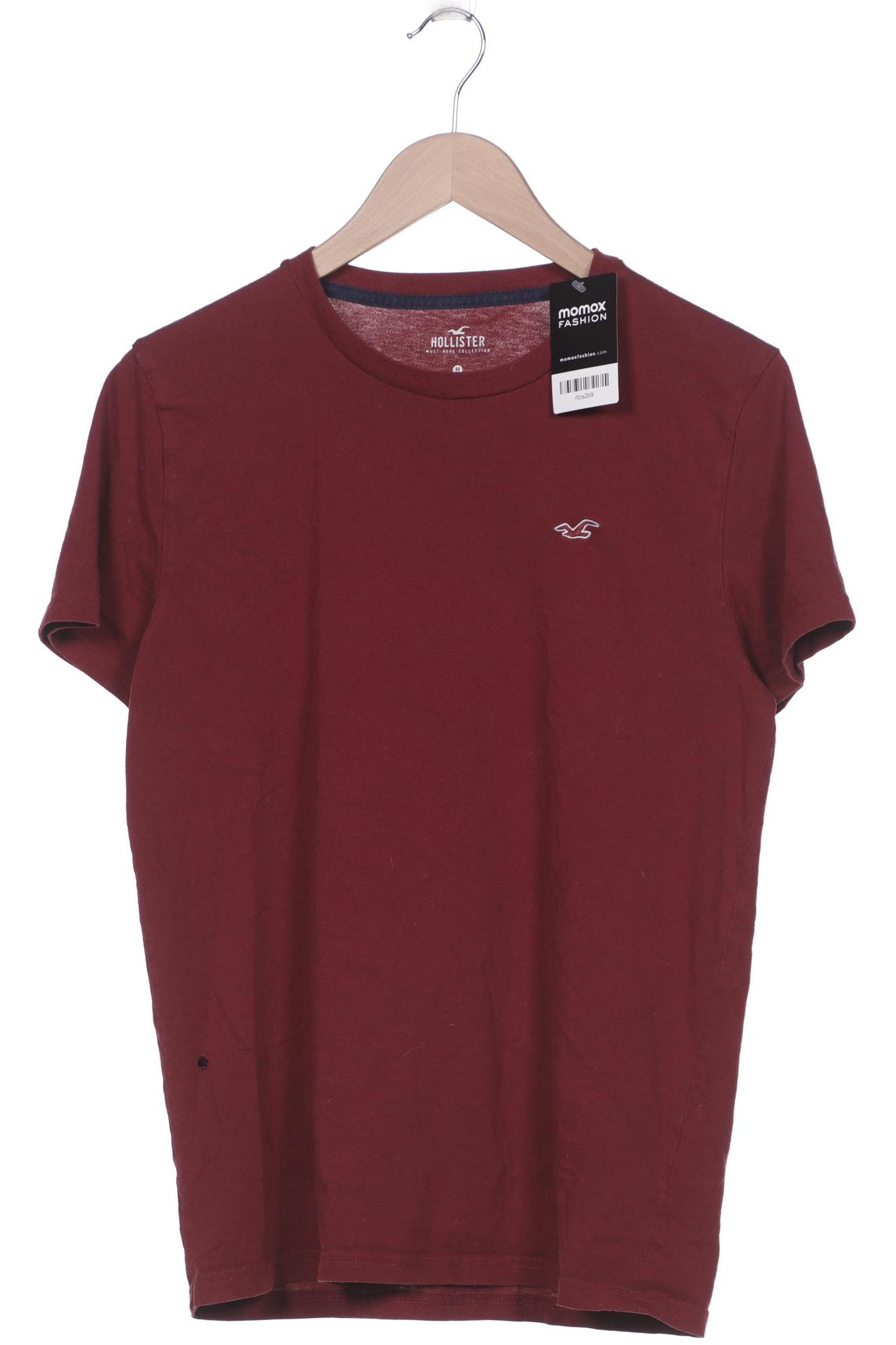 

Hollister Herren T-Shirt, bordeaux, Gr. 48