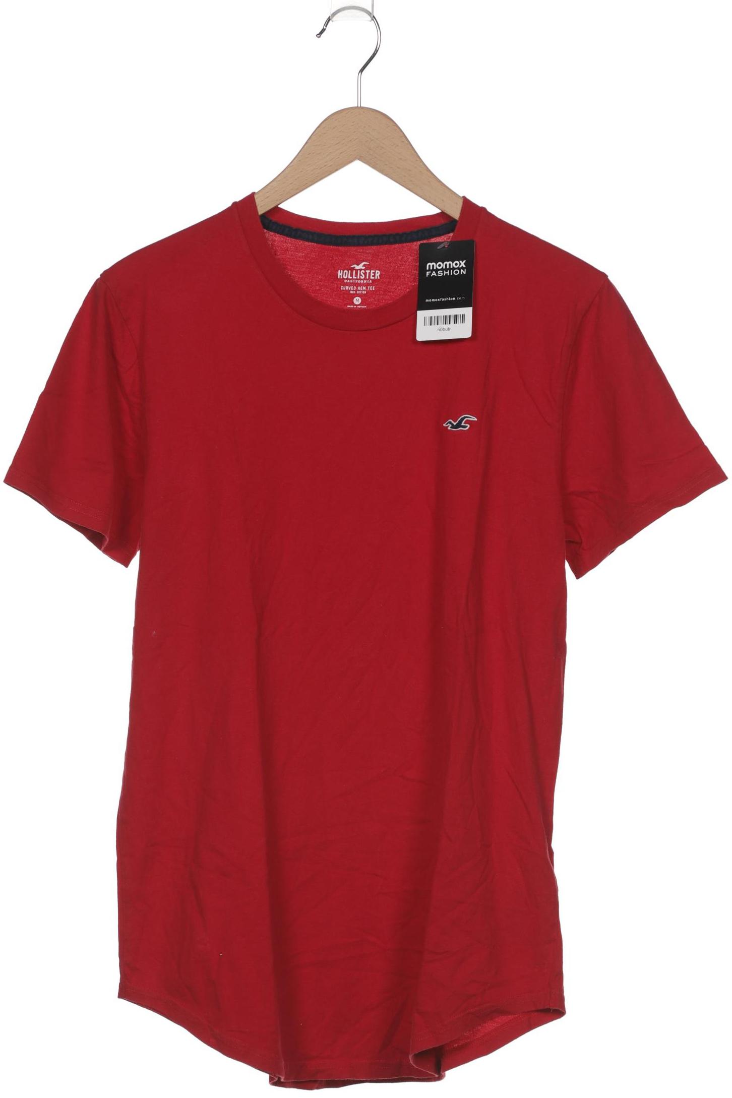 

Hollister Herren T-Shirt, rot, Gr. 48