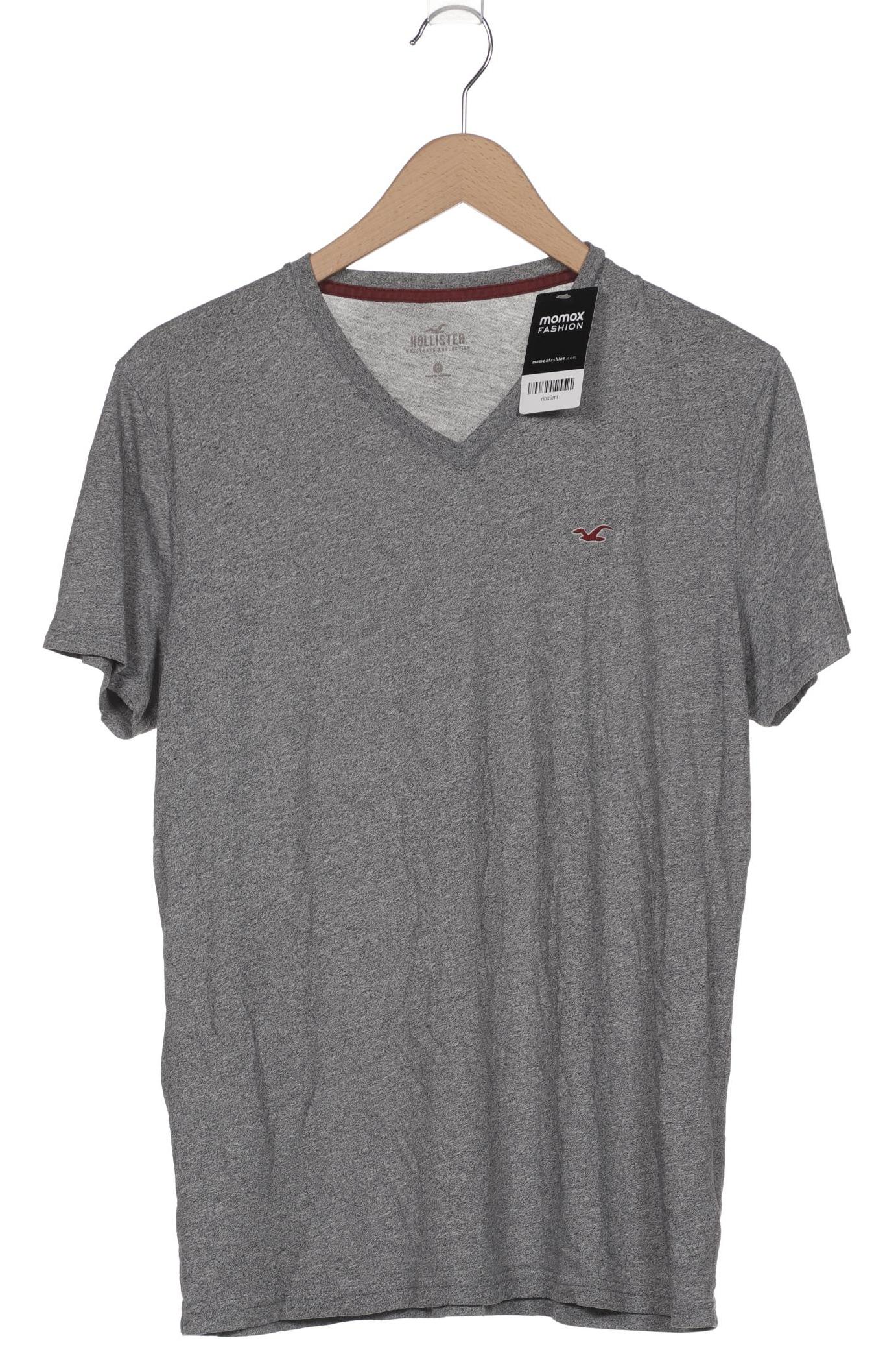 

Hollister Herren T-Shirt, grau, Gr. 48