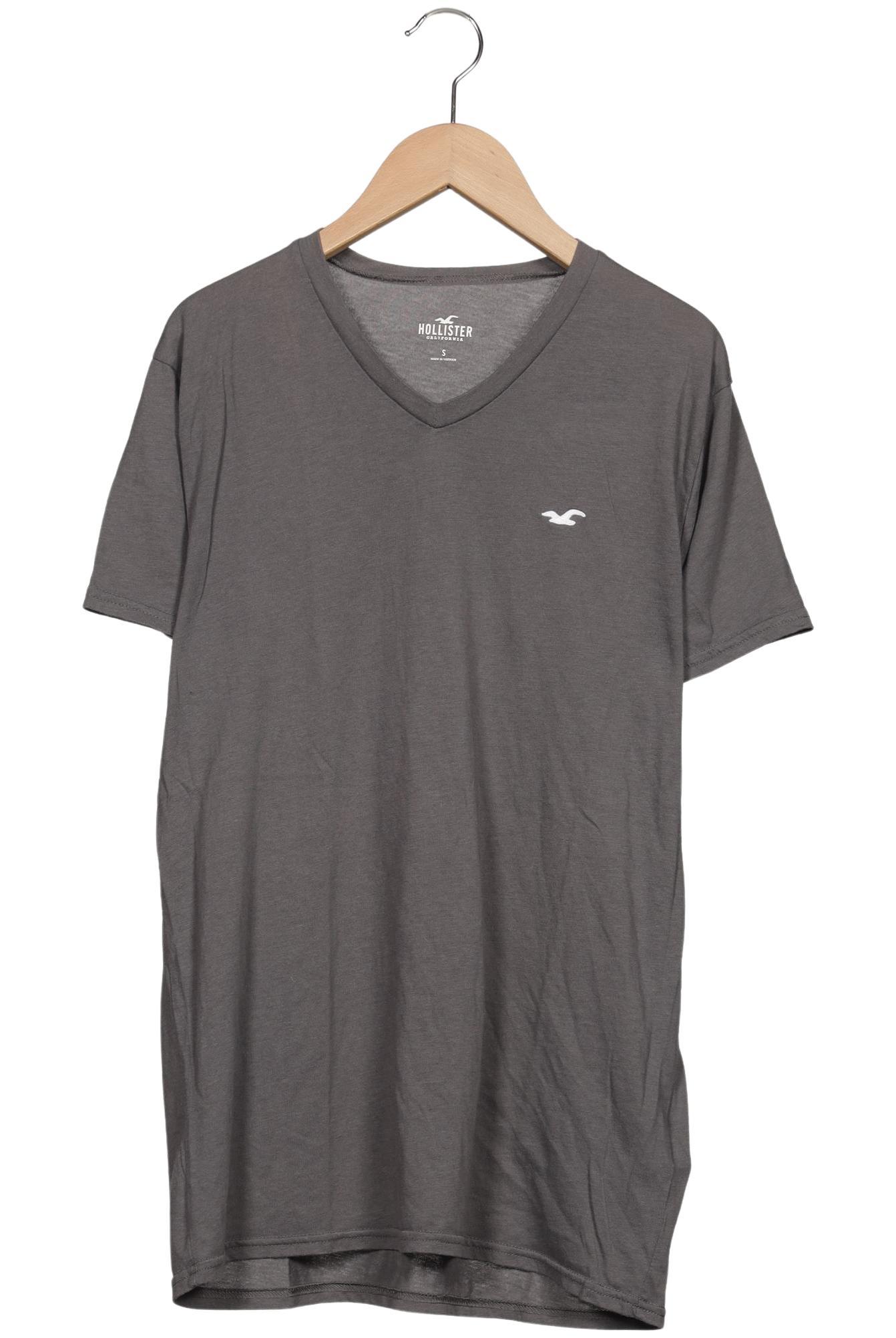

Hollister Herren T-Shirt, grau, Gr. 46