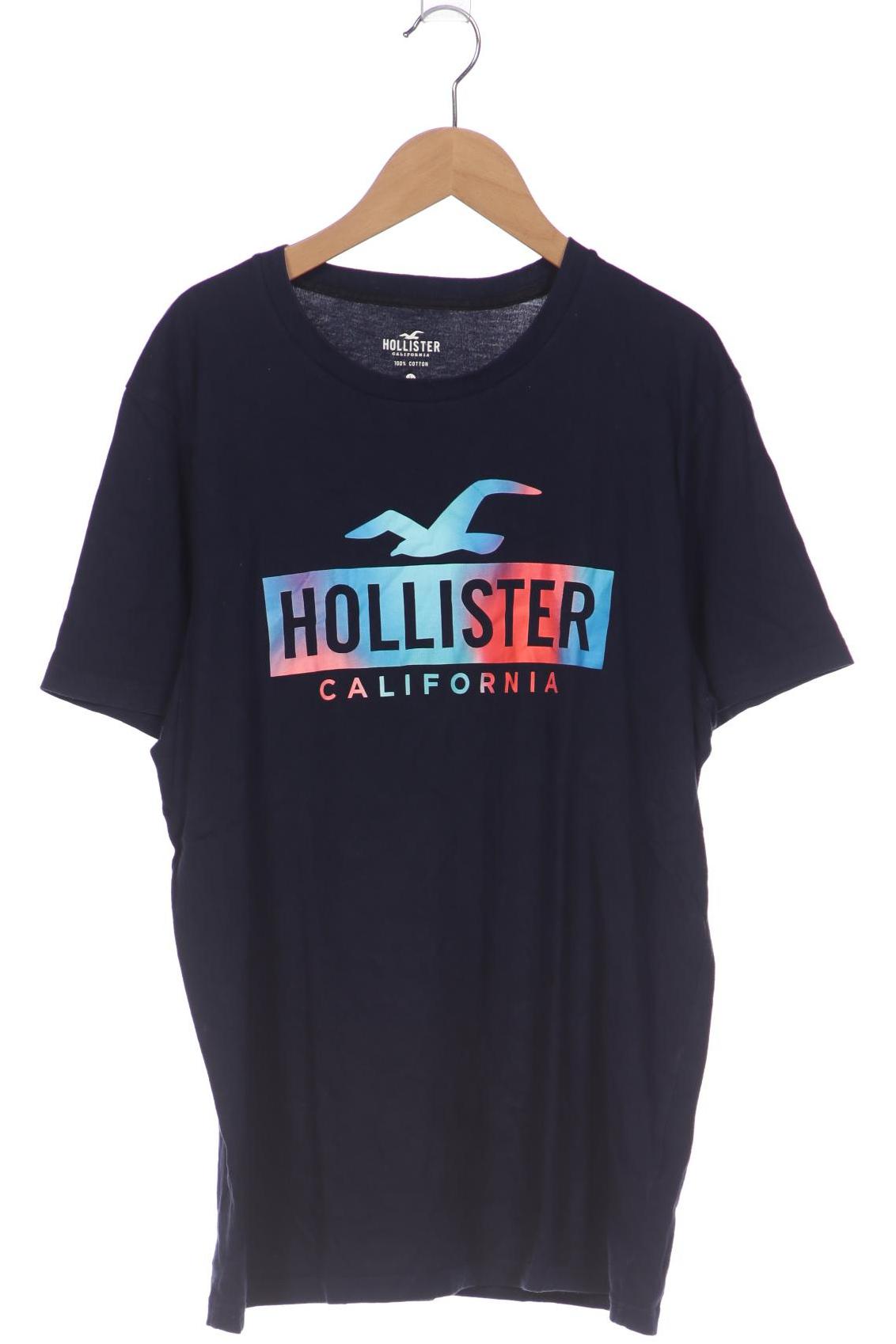

Hollister Herren T-Shirt, marineblau, Gr. 52