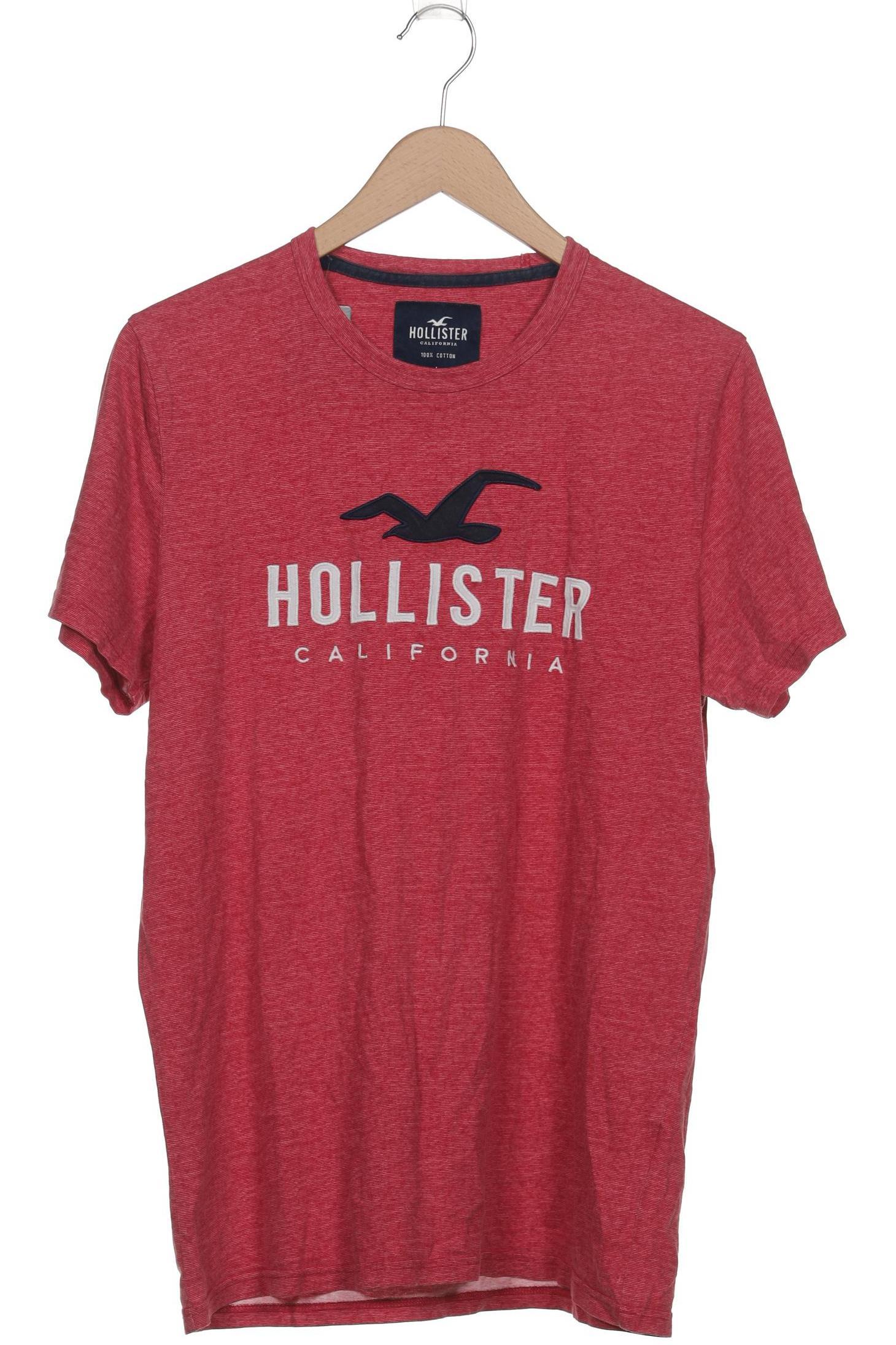 

Hollister Herren T-Shirt, rot, Gr. 52