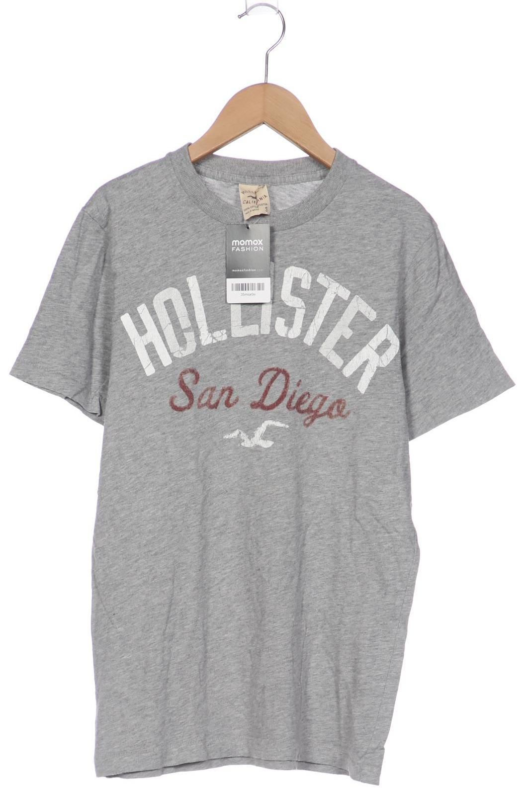 

Hollister Herren T-Shirt, grau, Gr. 46