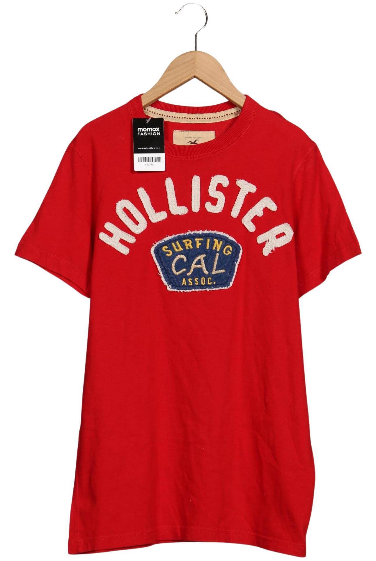 

Hollister Herren T-Shirt, rot, Gr. 48
