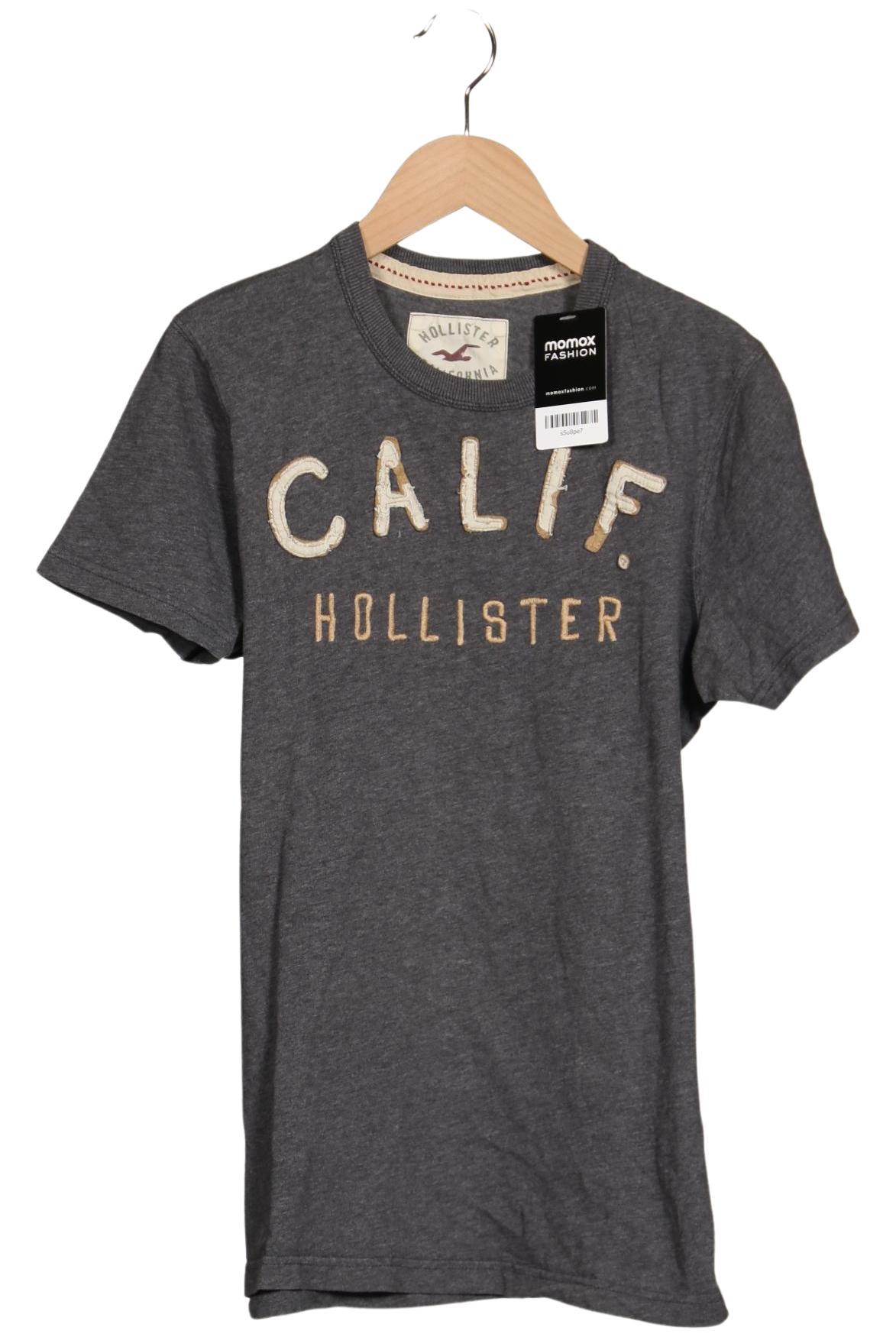 

Hollister Herren T-Shirt, grau, Gr. 46