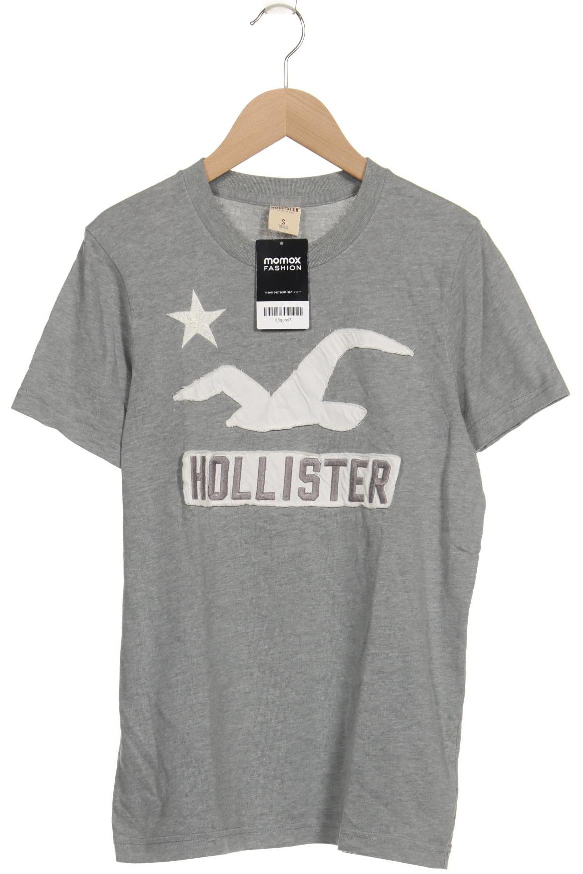 

Hollister Herren T-Shirt, grau, Gr. 46