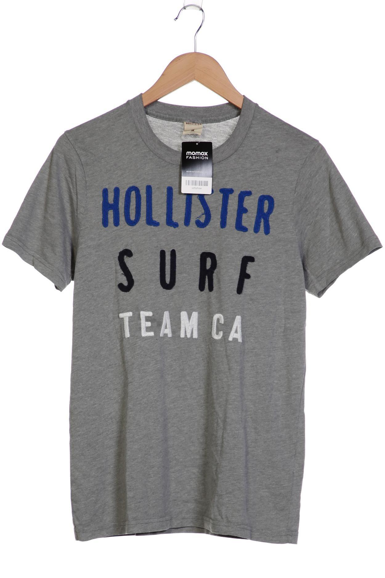 

Hollister Herren T-Shirt, grau, Gr. 48
