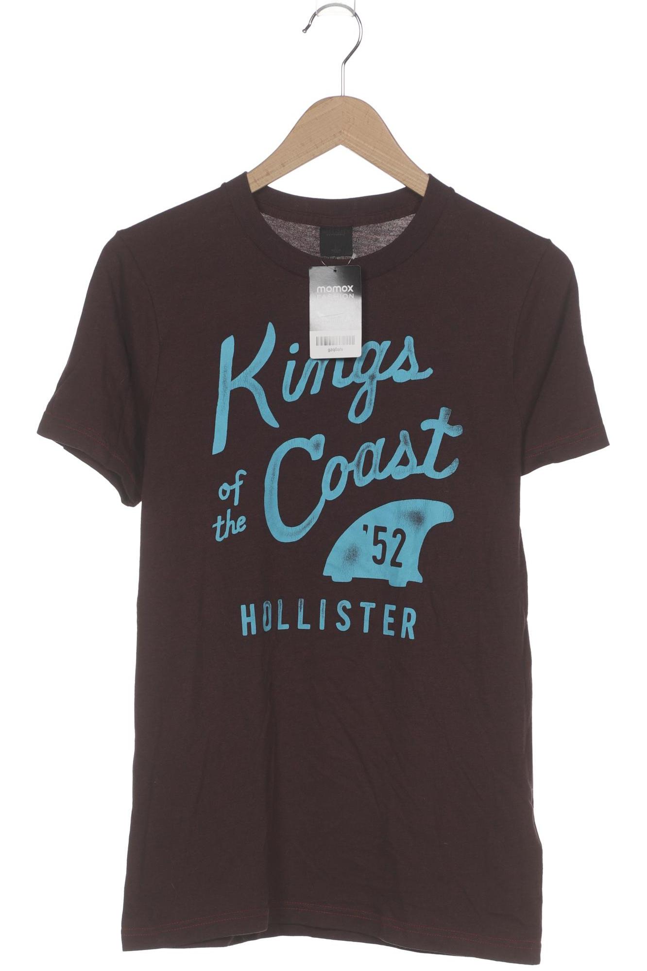 

Hollister Herren T-Shirt, bordeaux, Gr. 52