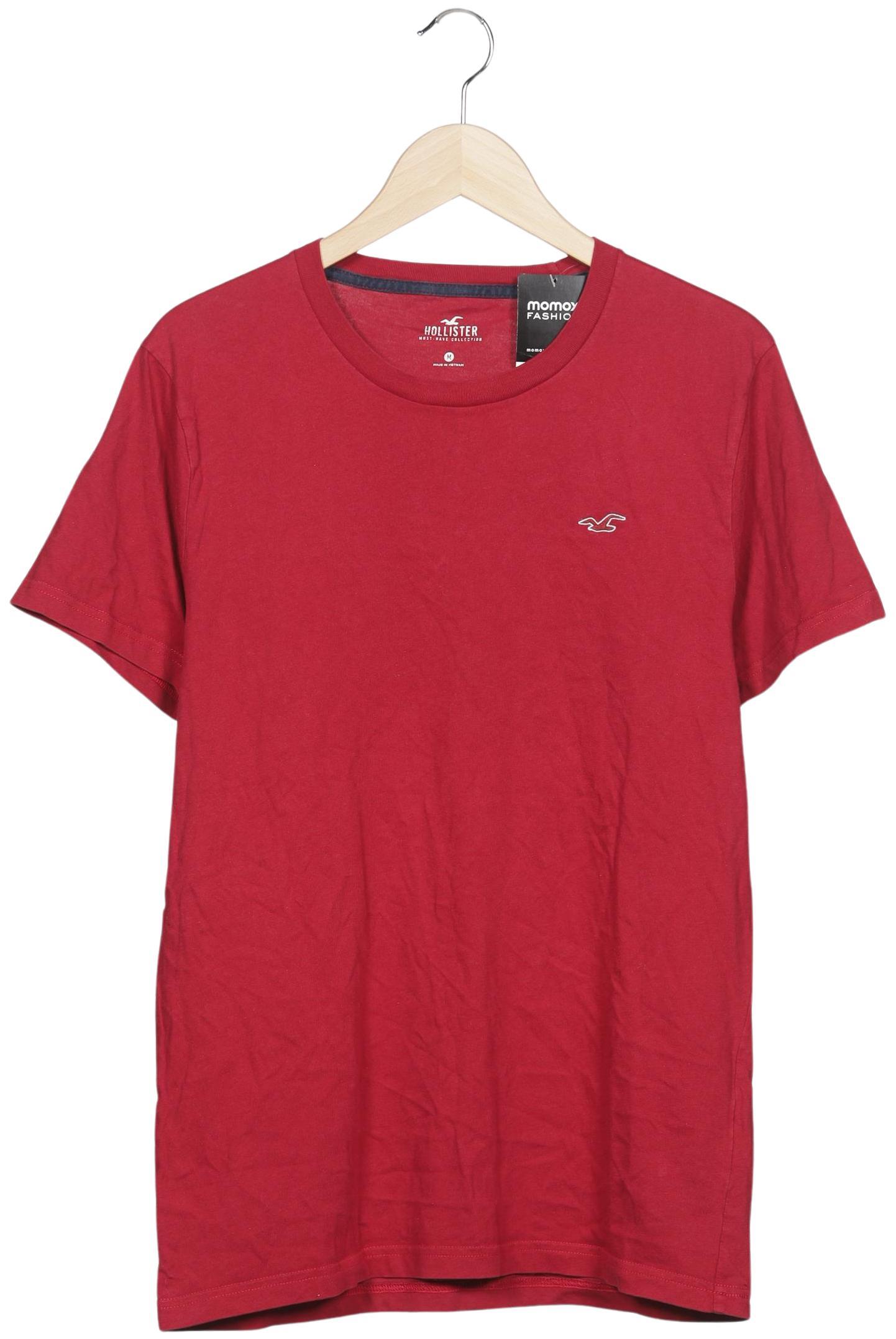 

Hollister Herren T-Shirt, rot, Gr. 48