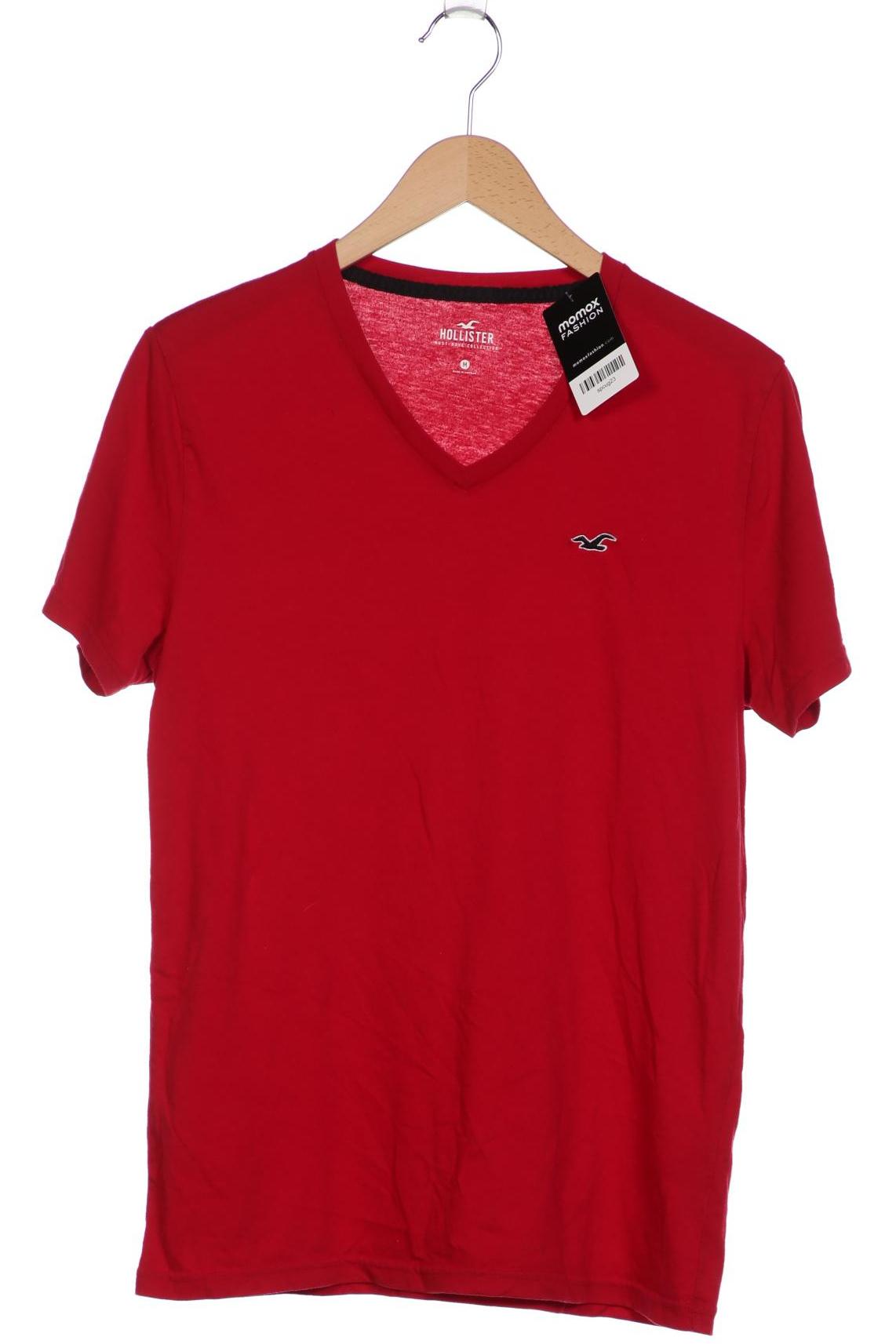 

Hollister Herren T-Shirt, rot, Gr. 48