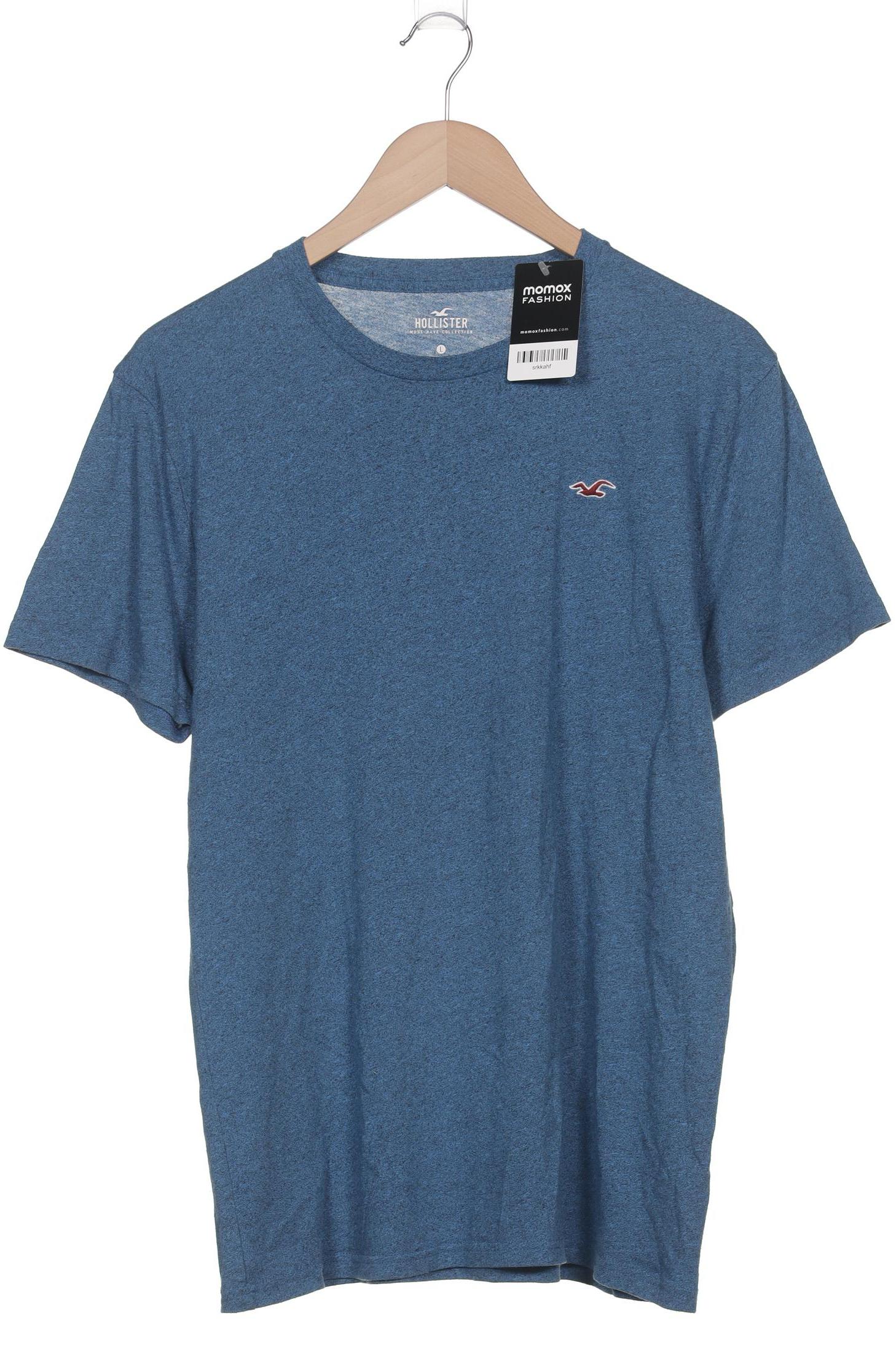 

Hollister Herren T-Shirt, blau, Gr. 52