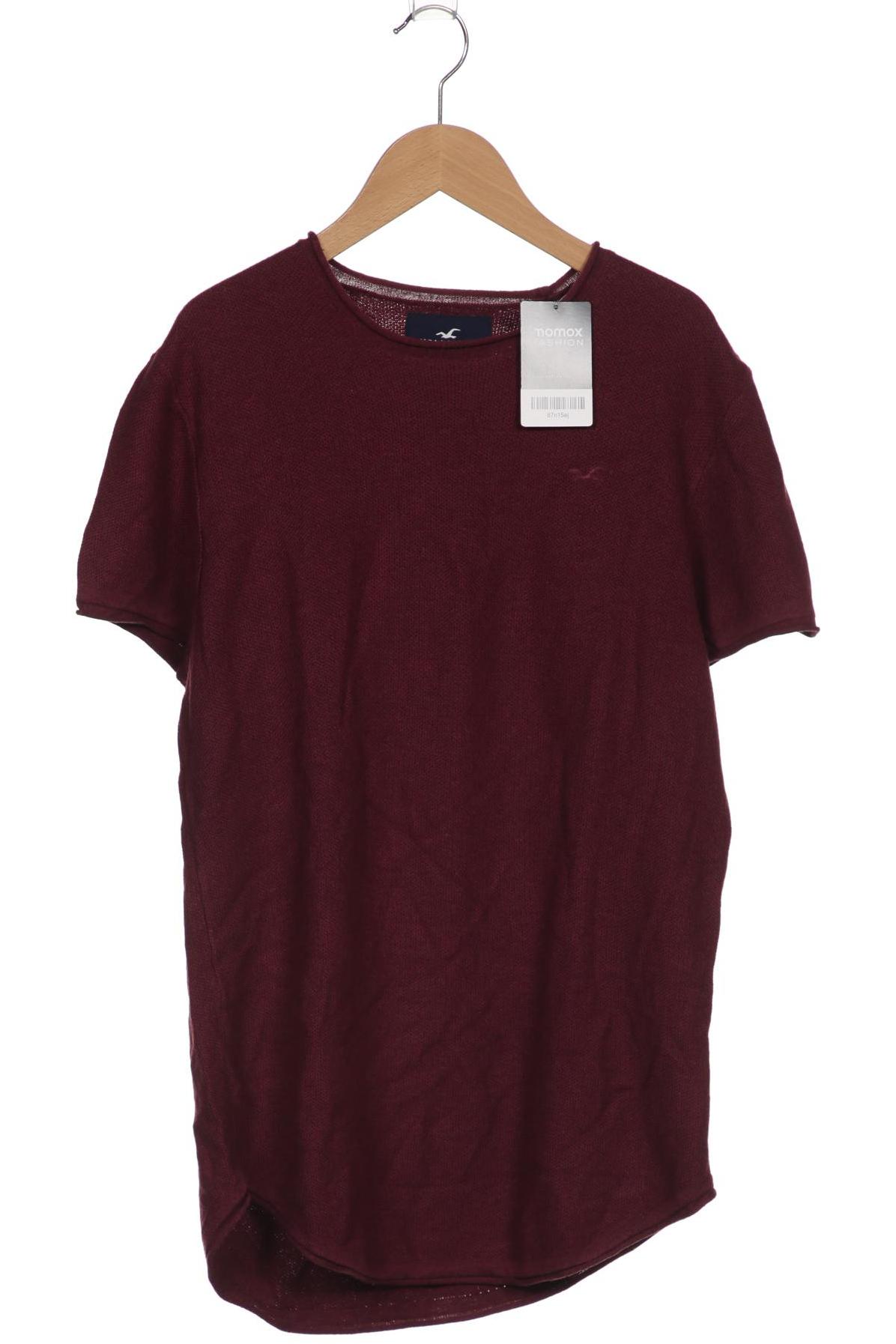 

Hollister Herren T-Shirt, bordeaux, Gr. 52