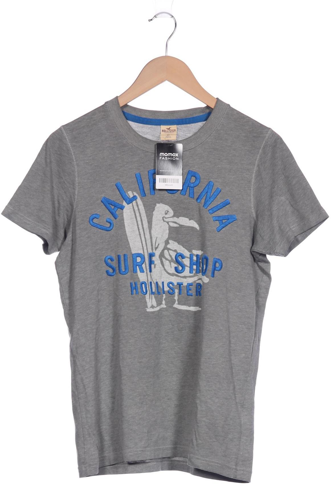 

Hollister Herren T-Shirt, grau, Gr. 48
