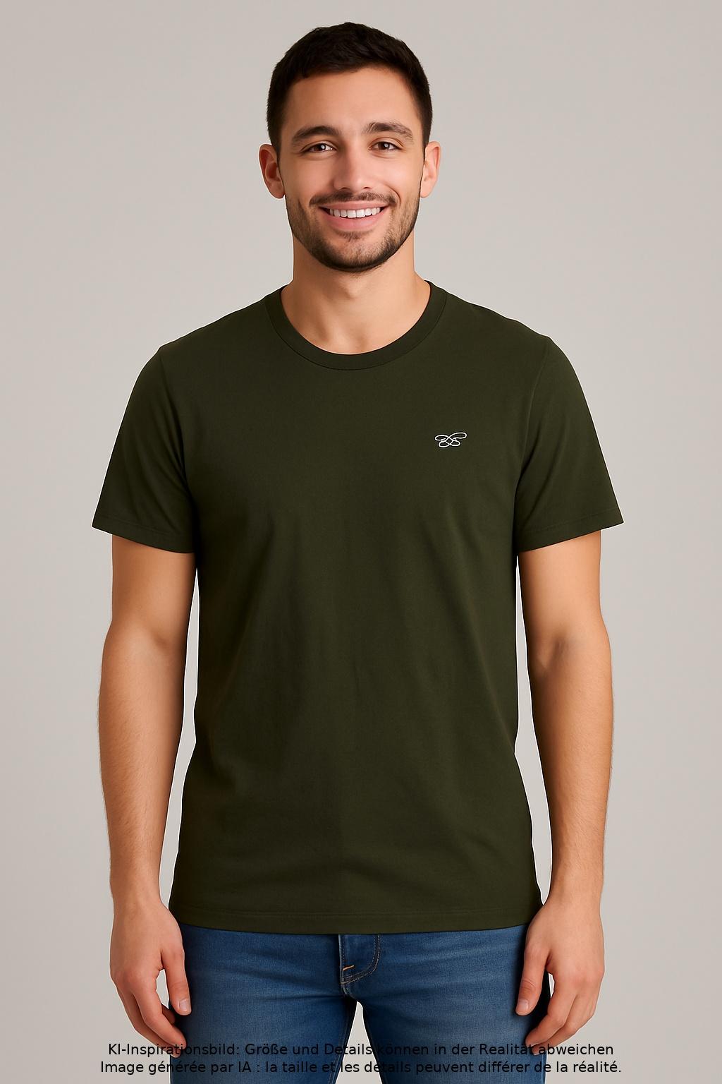 

Hollister Herren T-Shirt, grün, Gr. 48