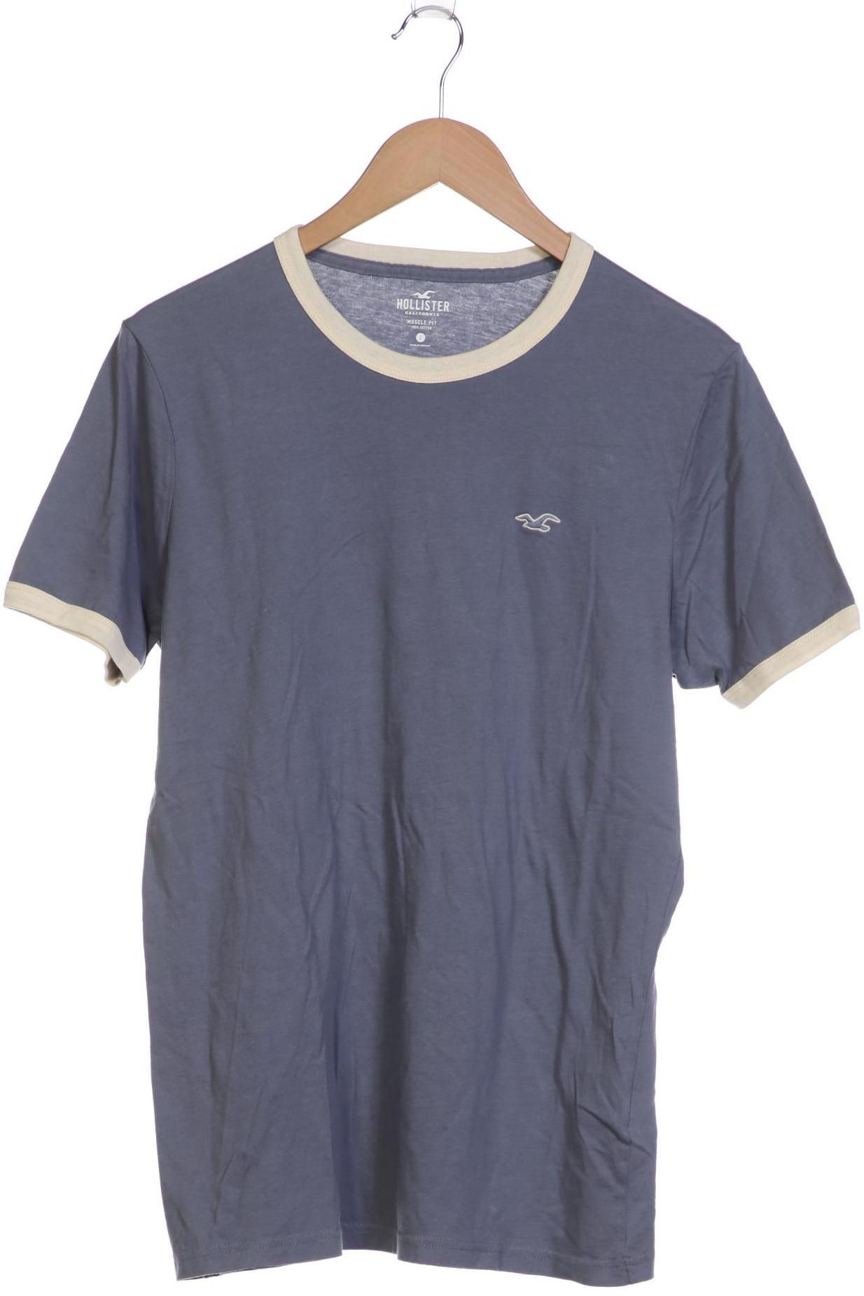 

Hollister Herren T-Shirt, blau, Gr. 52