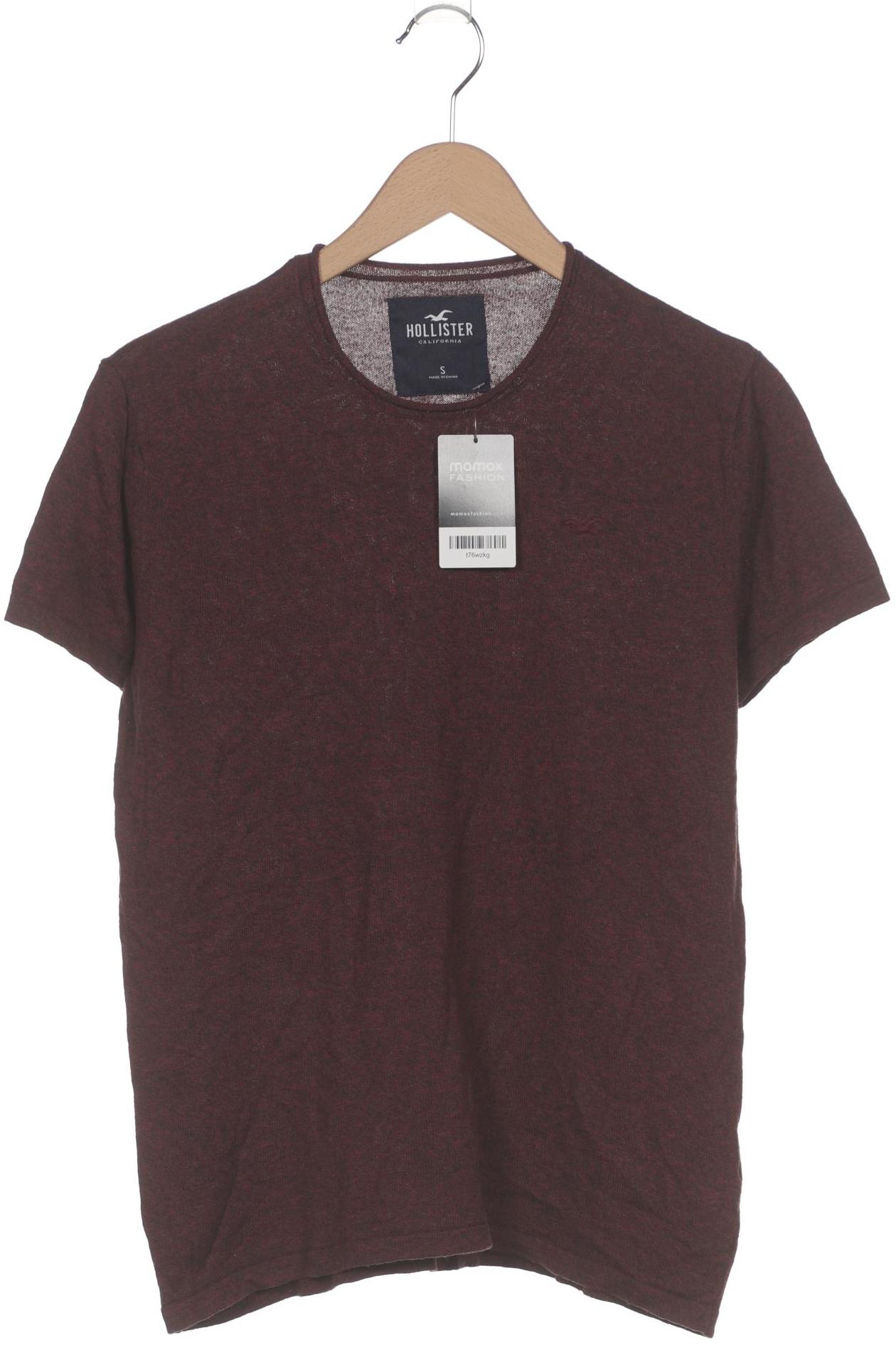 

Hollister Herren T-Shirt, bordeaux, Gr. 46