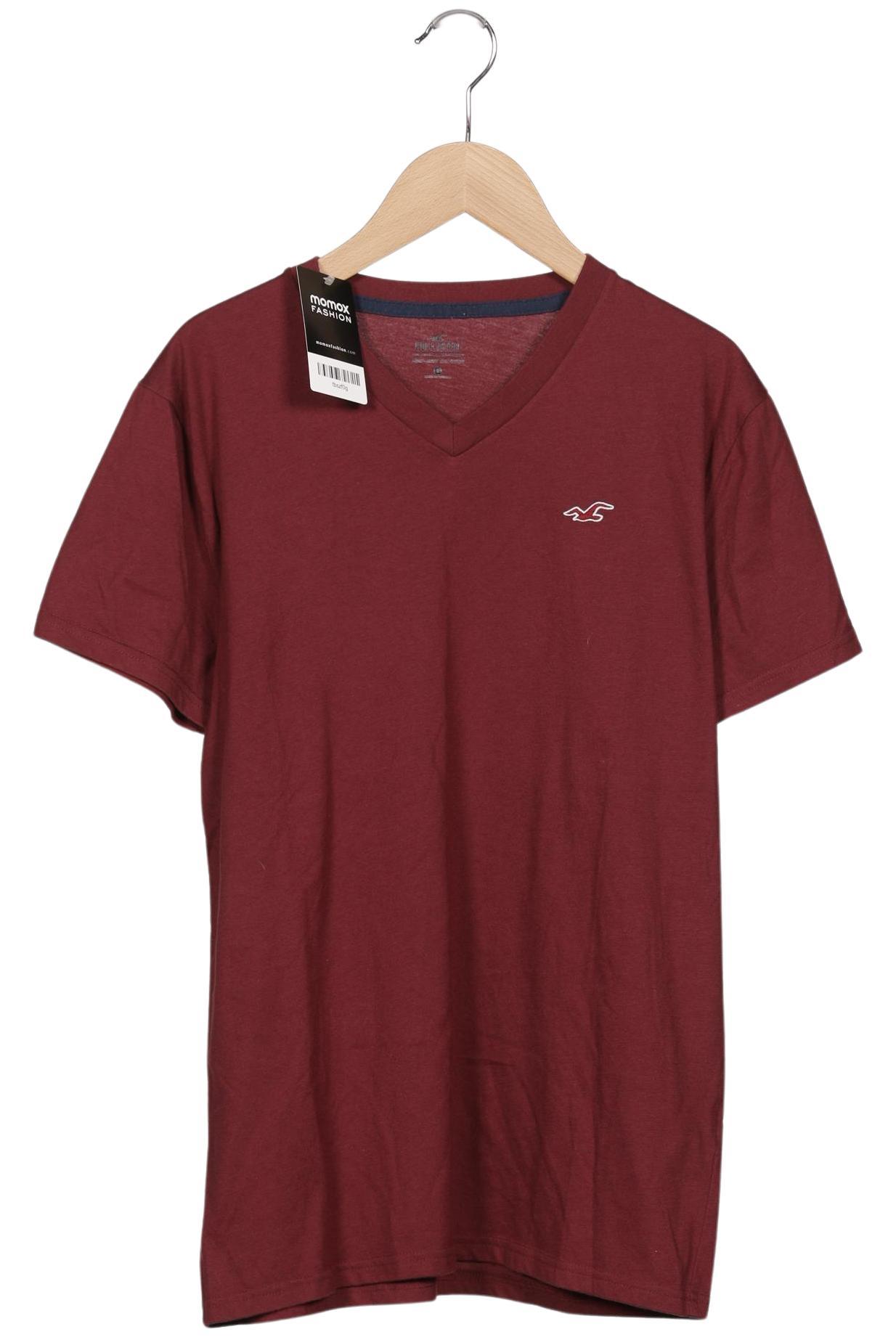 

Hollister Herren T-Shirt, bordeaux, Gr. 46