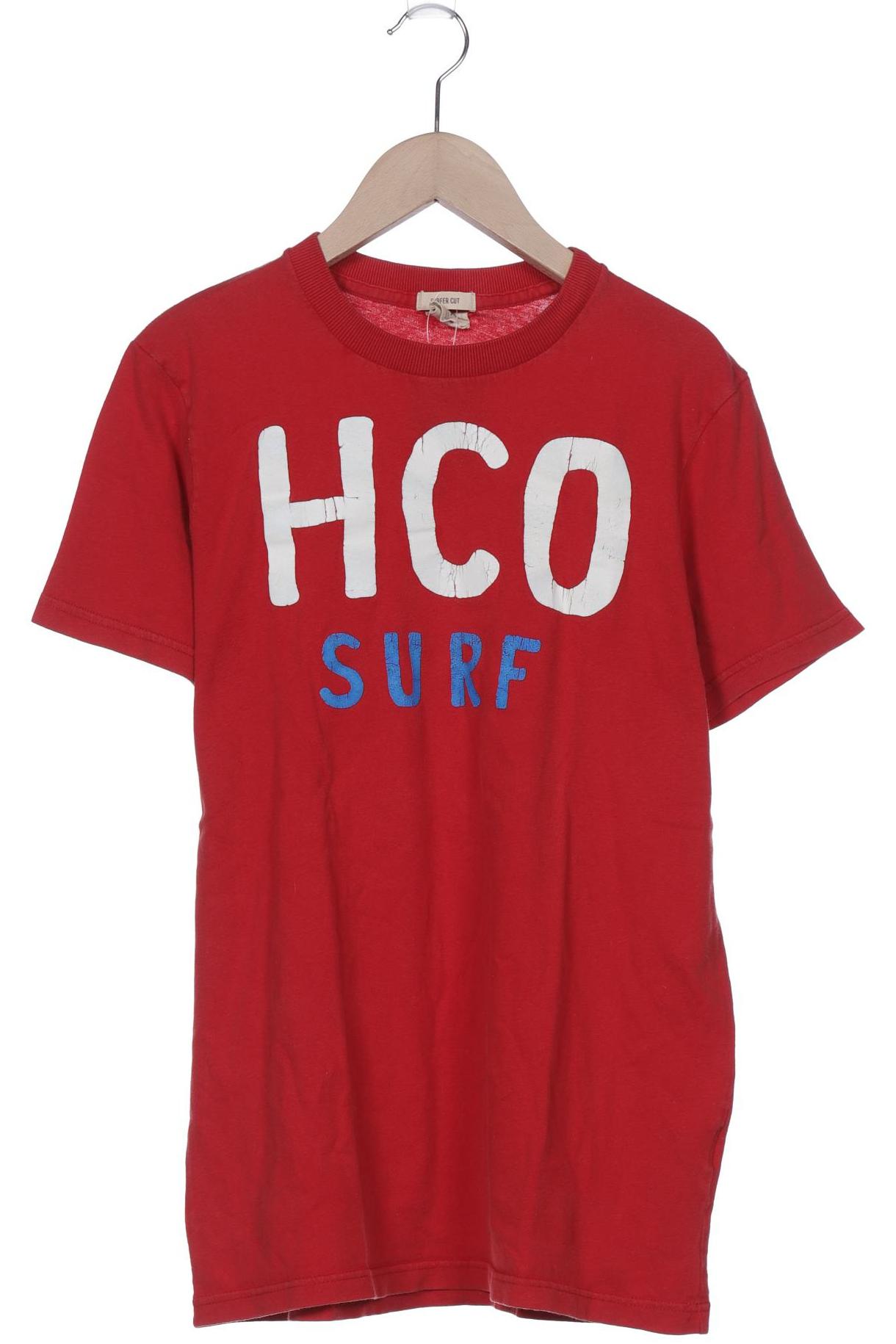 

Hollister Herren T-Shirt, rot, Gr. 48