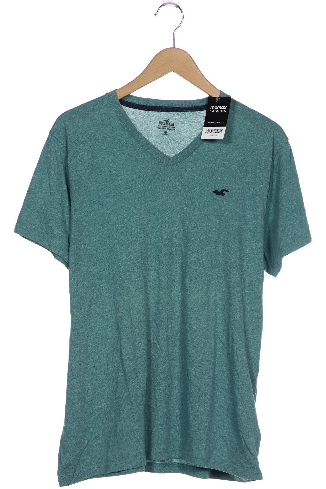 

Hollister Herren T-Shirt, türkis