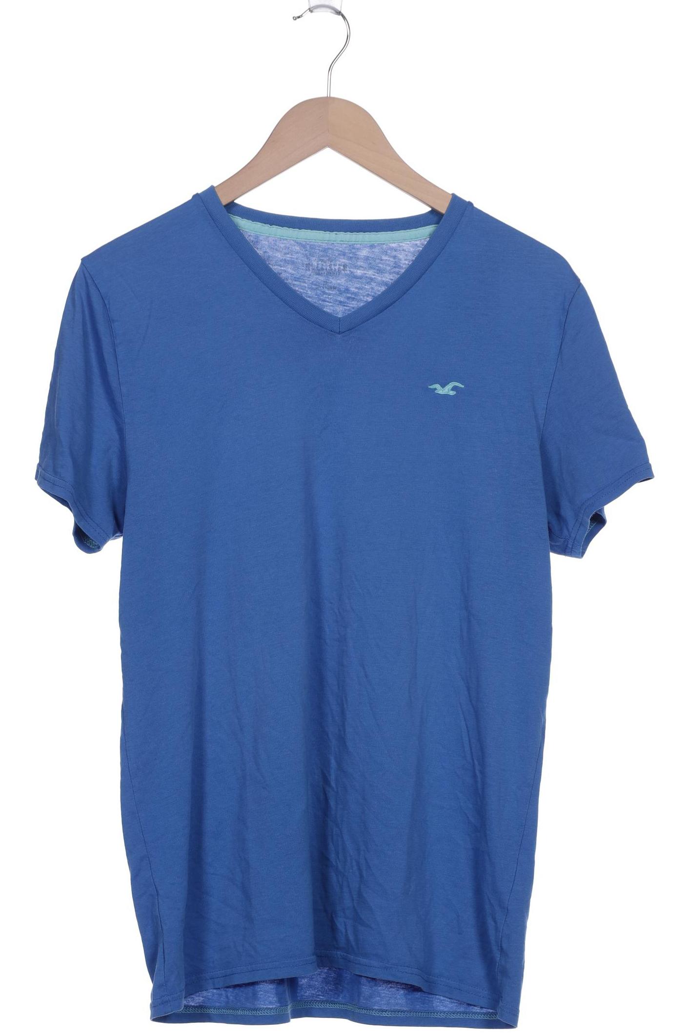 

Hollister Herren T-Shirt, blau, Gr. 48