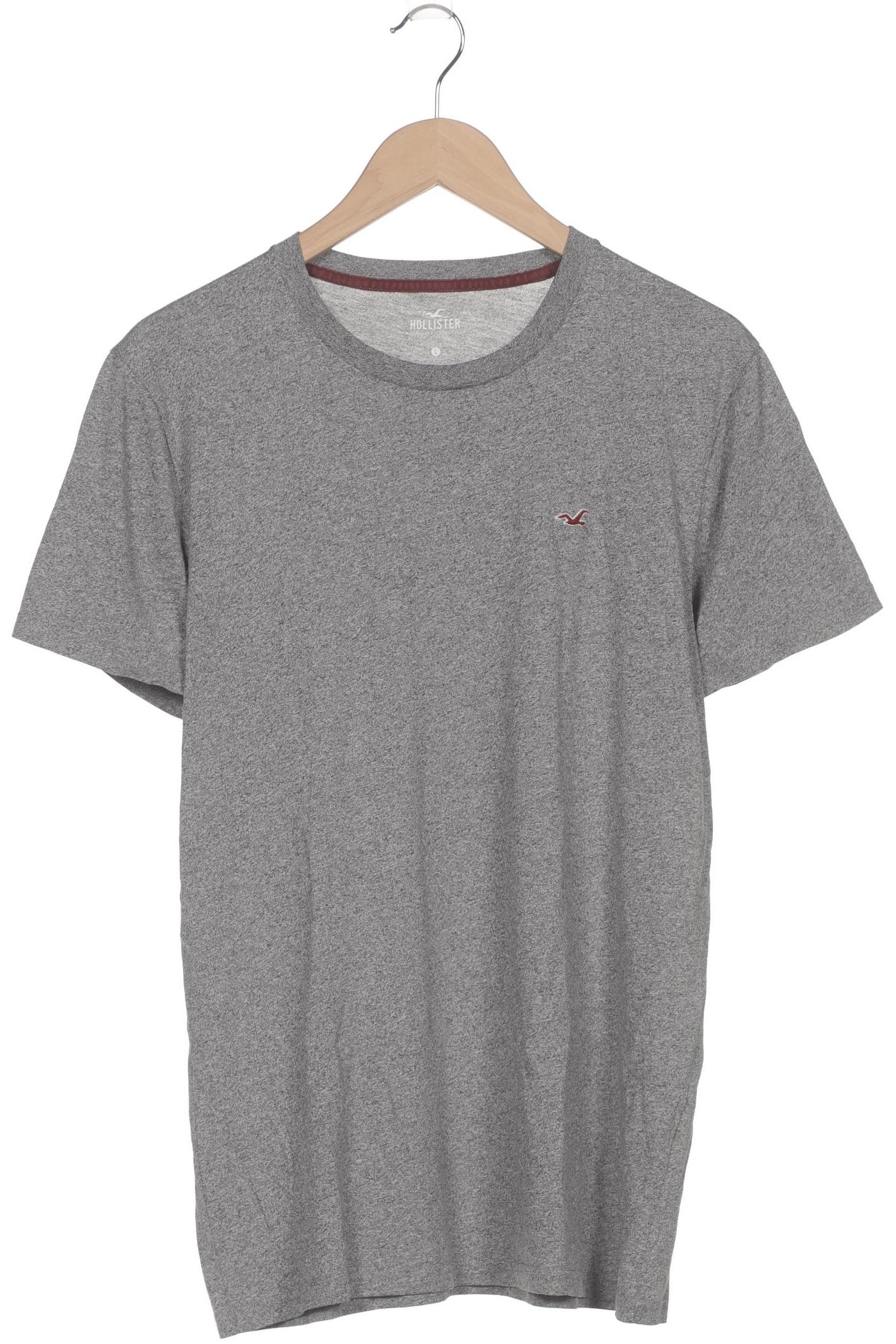 

Hollister Herren T-Shirt, grau, Gr. 52