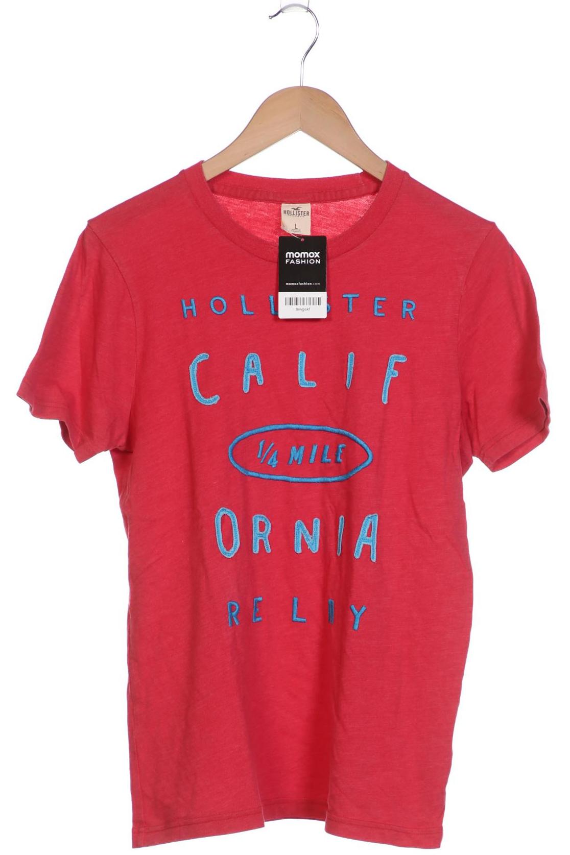 

Hollister Herren T-Shirt, rot, Gr. 52