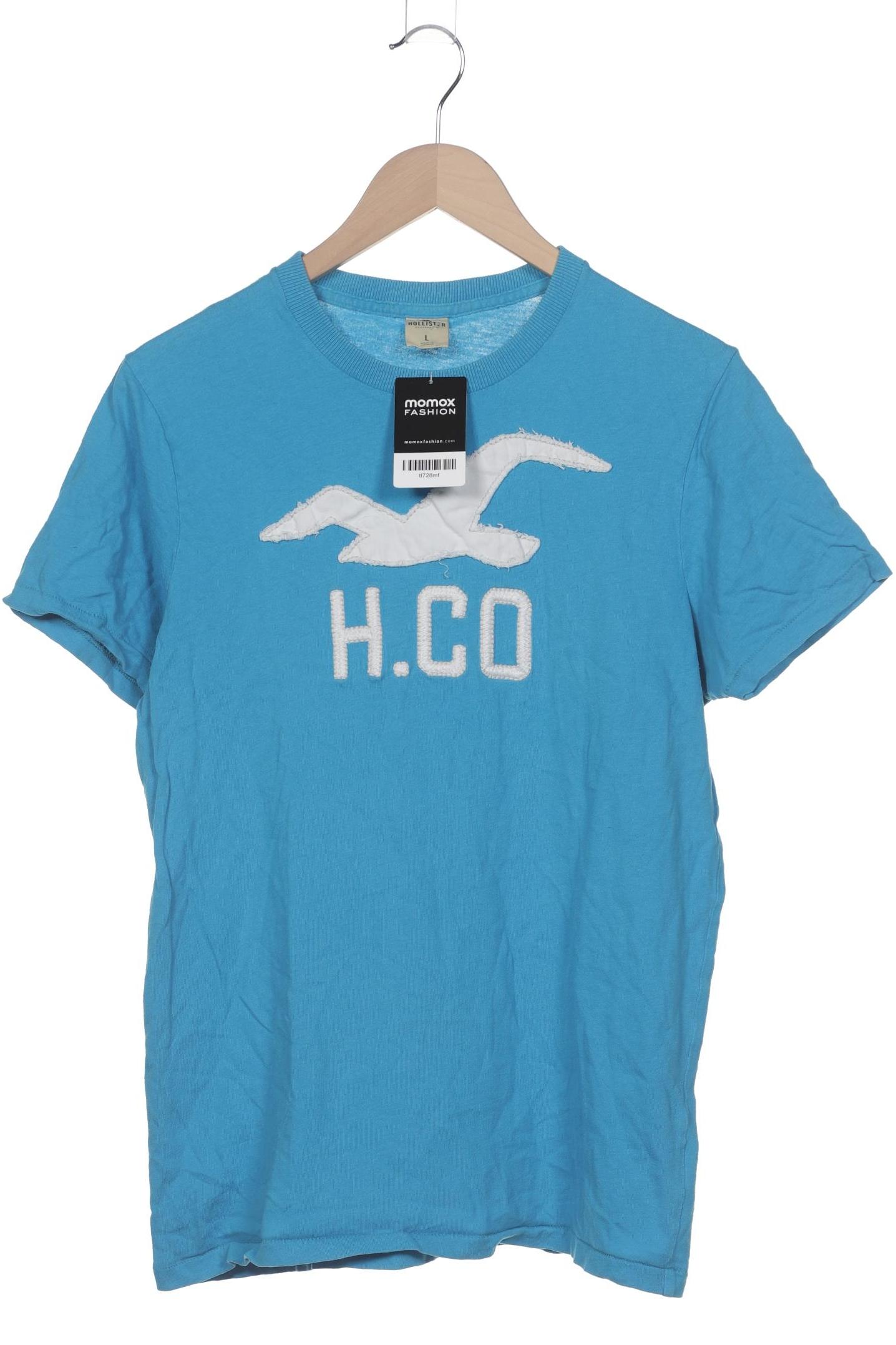 

Hollister Herren T-Shirt, blau, Gr. 52