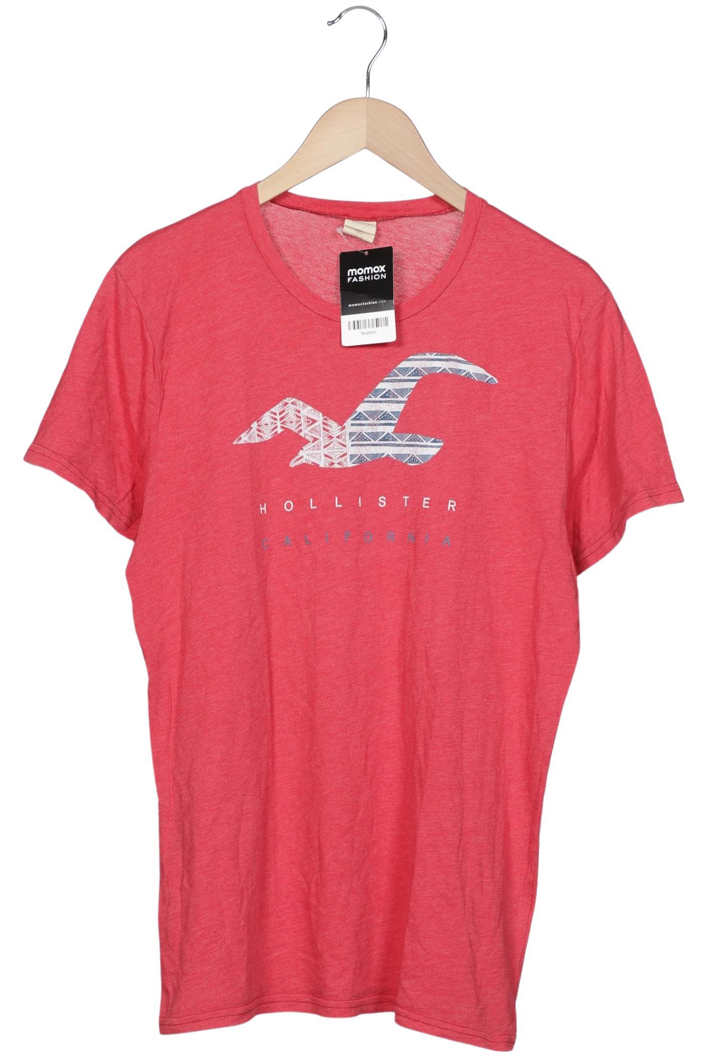 

Hollister Herren T-Shirt, pink, Gr. 52